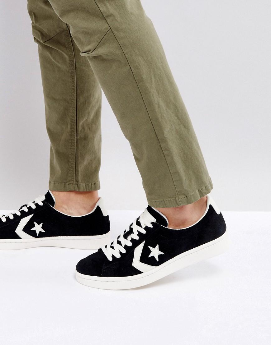 Zapatillas de deporte negras Pro Leather 76 Ox 157838C001 de Converse de  hombre de color Negro | Lyst