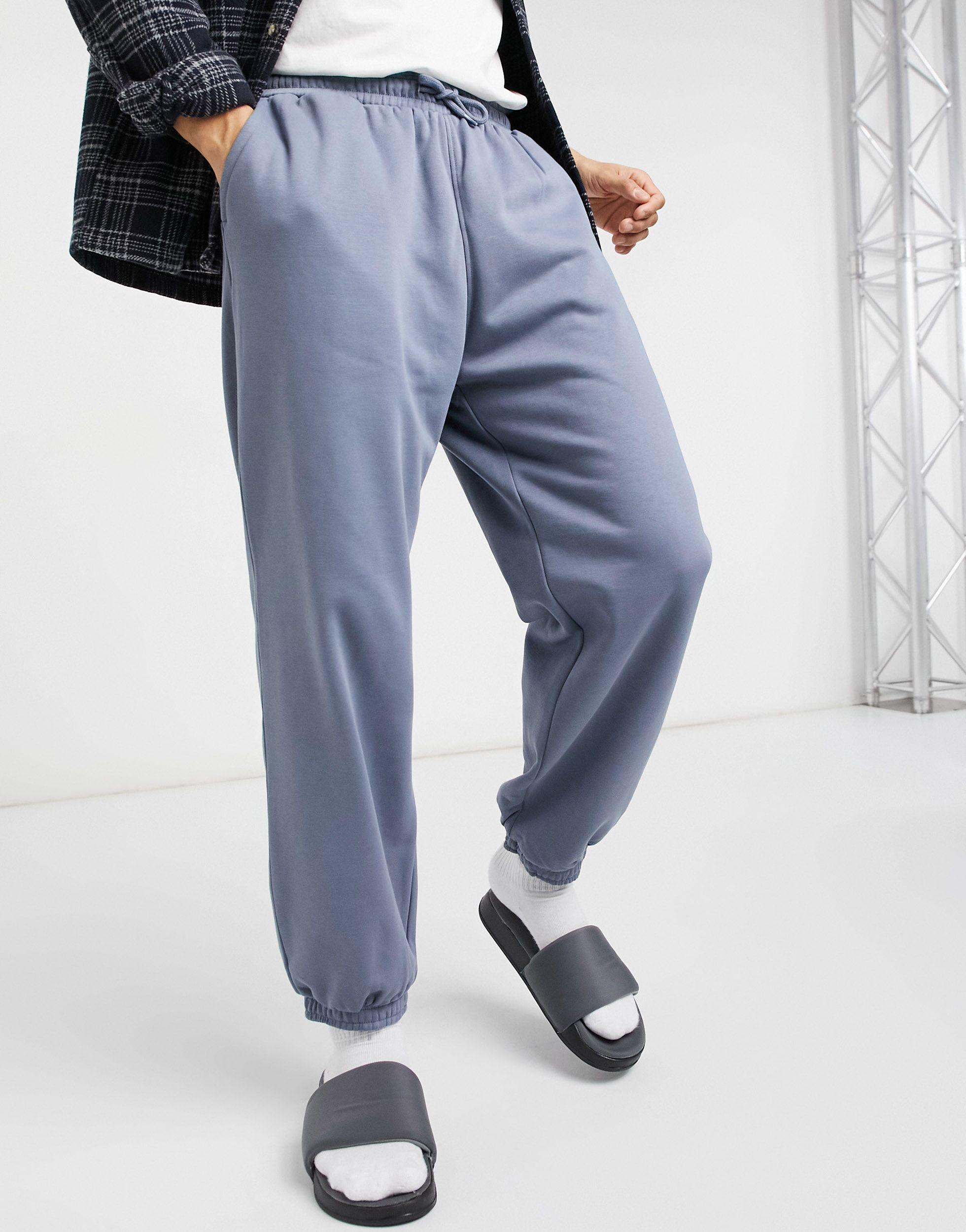 Weekday Standard joggers in Blue for 