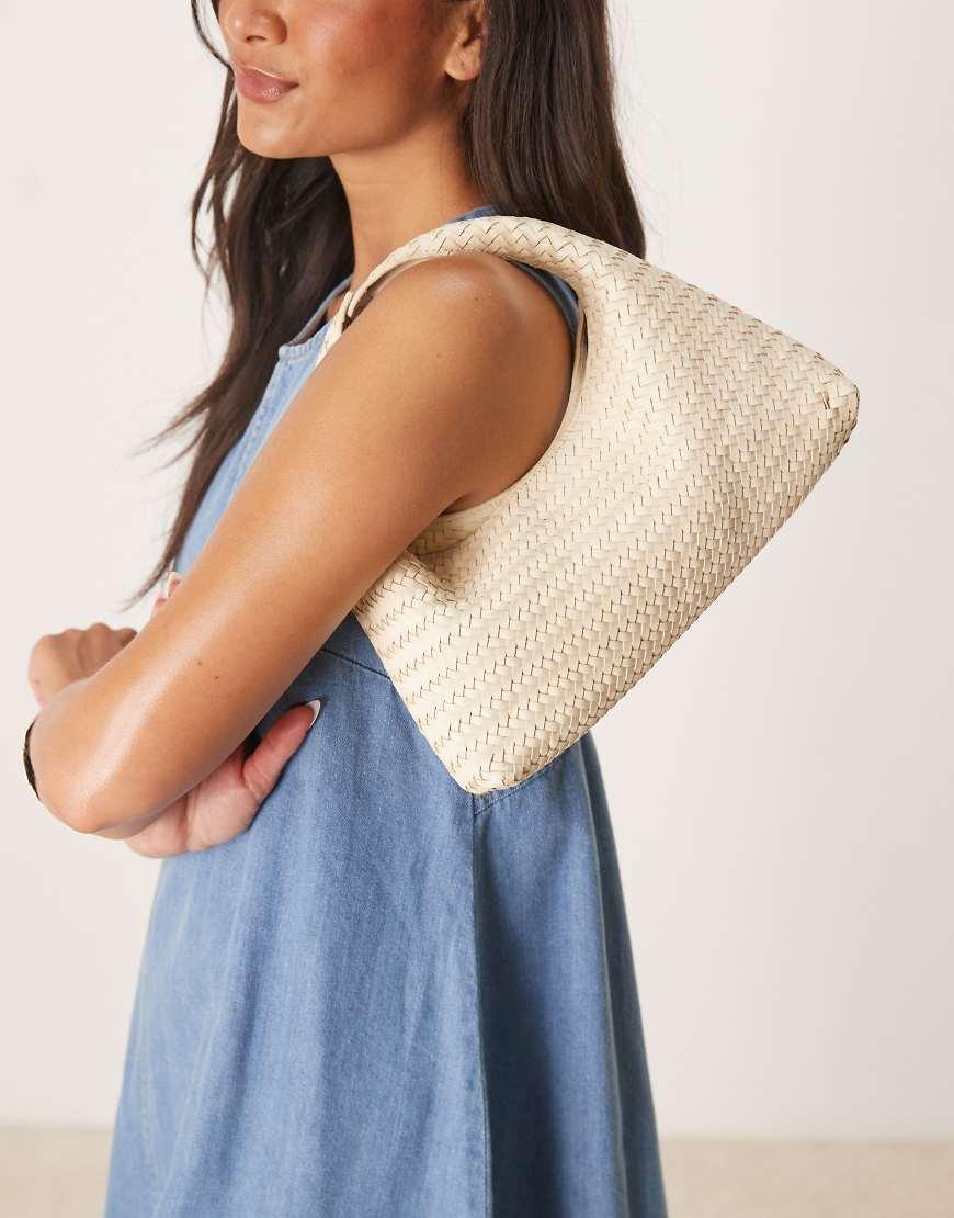 Bolso Tote Bolsos Rafia PequeÃ±os Bolso Shopper Parfois Bolsos De