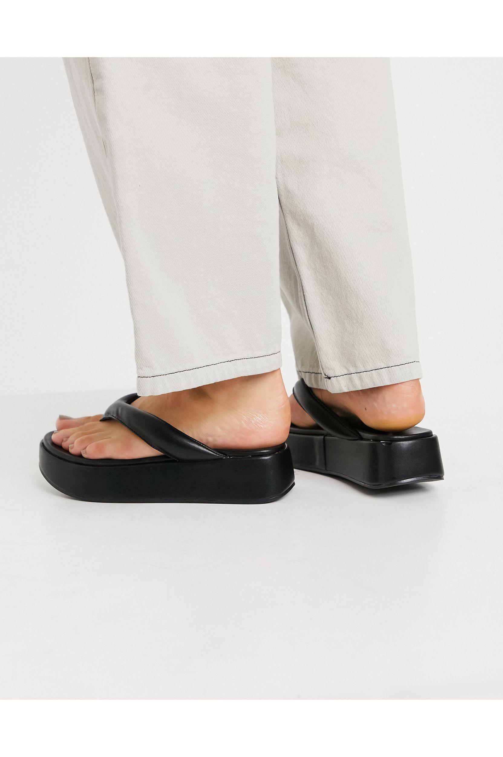 ASOS Ferris Chunky Flip Flop Sandals in 