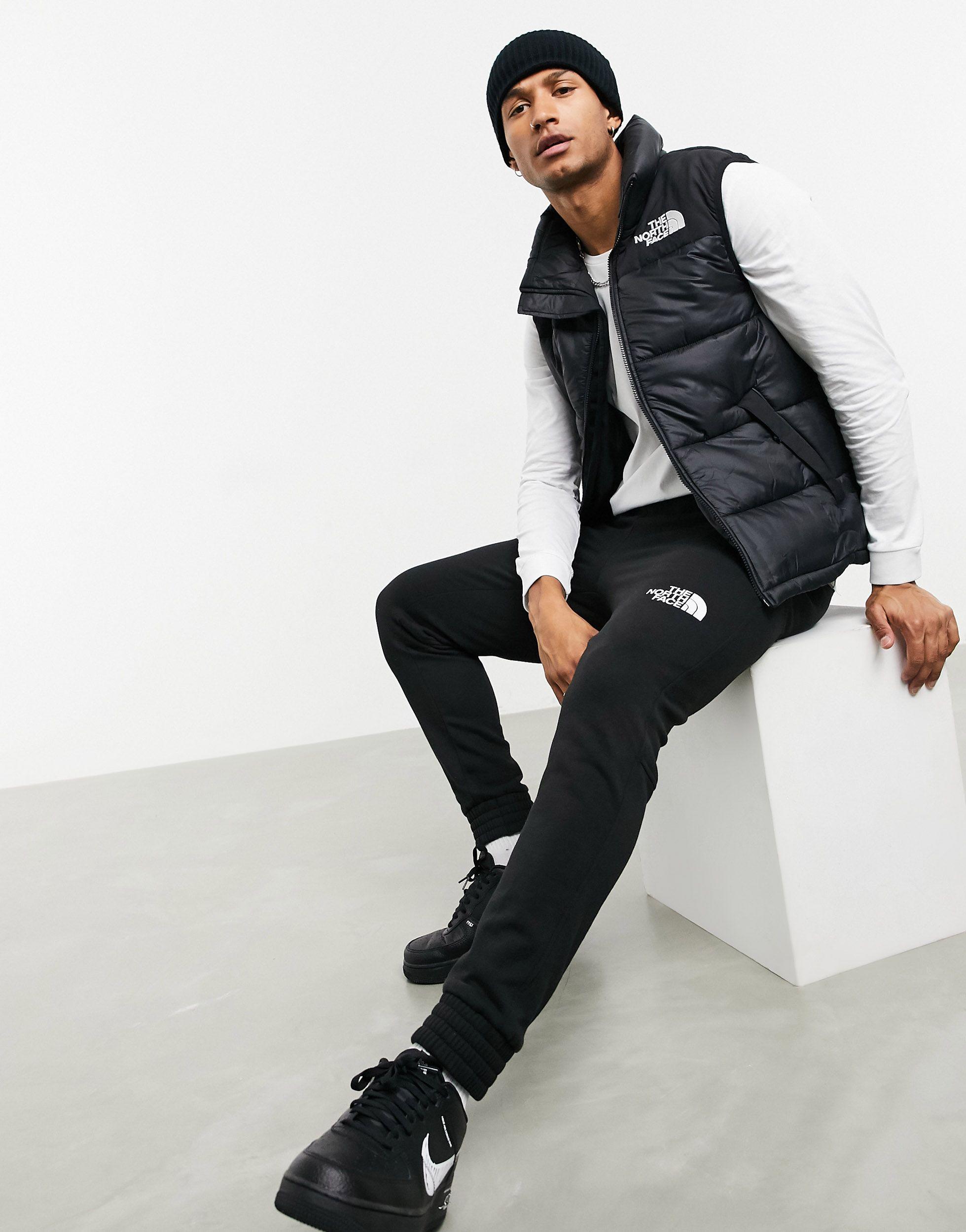 The North Face Himalayan Insulated Puffer Gilet in Blue for Men | Lyst