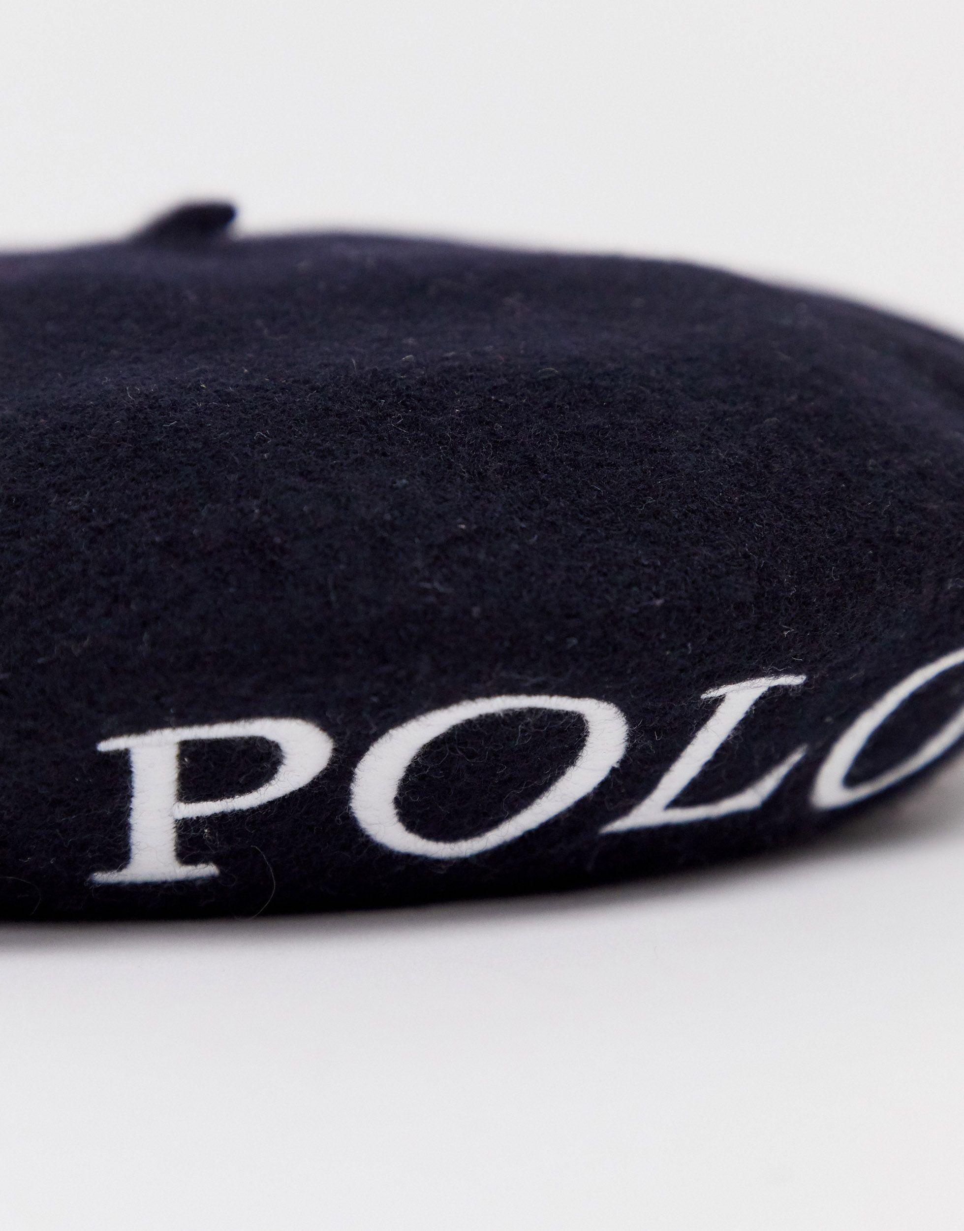 Beret polo ralph deals lauren