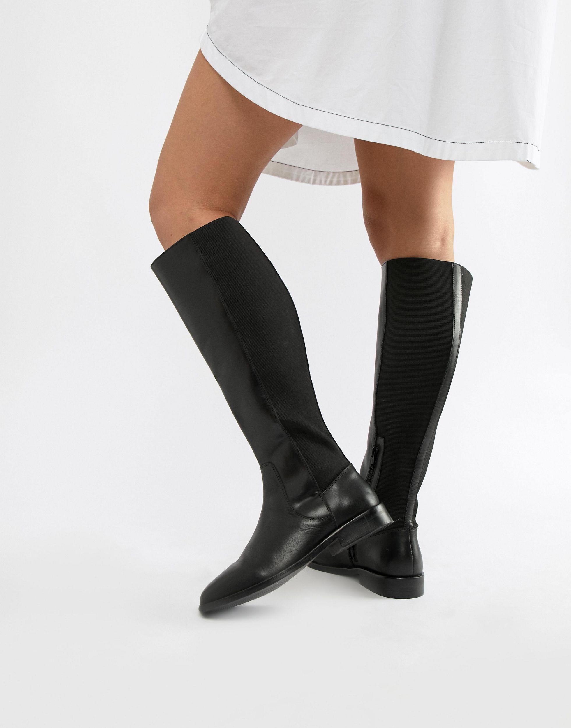 ASOS Cadence Leather Riding Boots in 