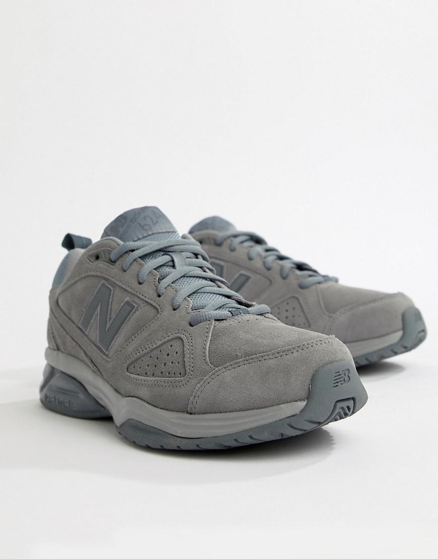 new balance 624 trainers in navy mx624nv4
