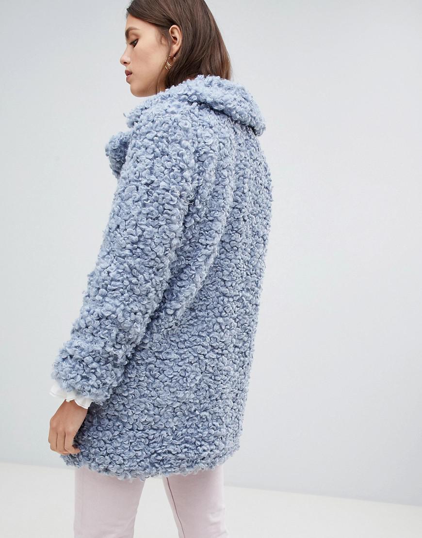 river island teddy bear coats