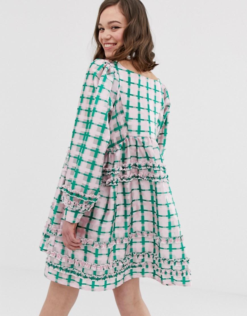 oversized smock dress