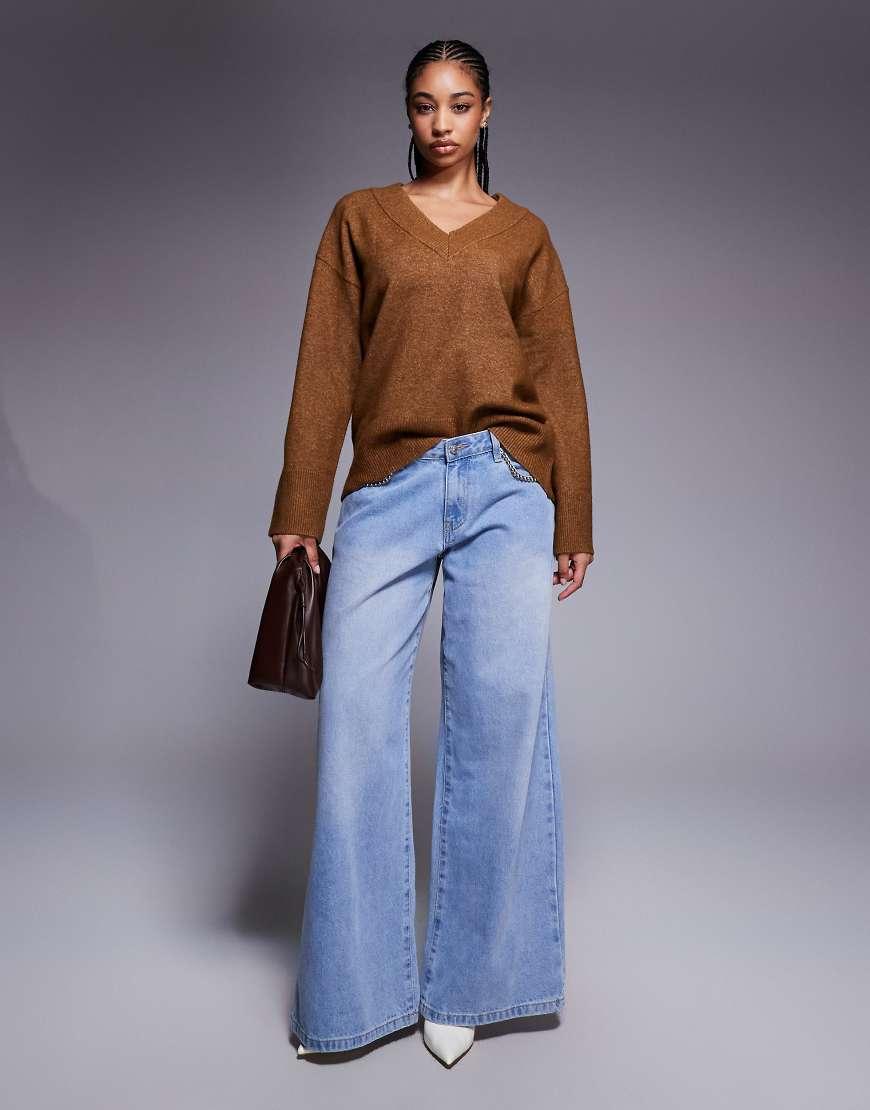 Maglione Dalla Vestibilità Rilassata - Pesca - DONNA | H&M IT - Foto 5