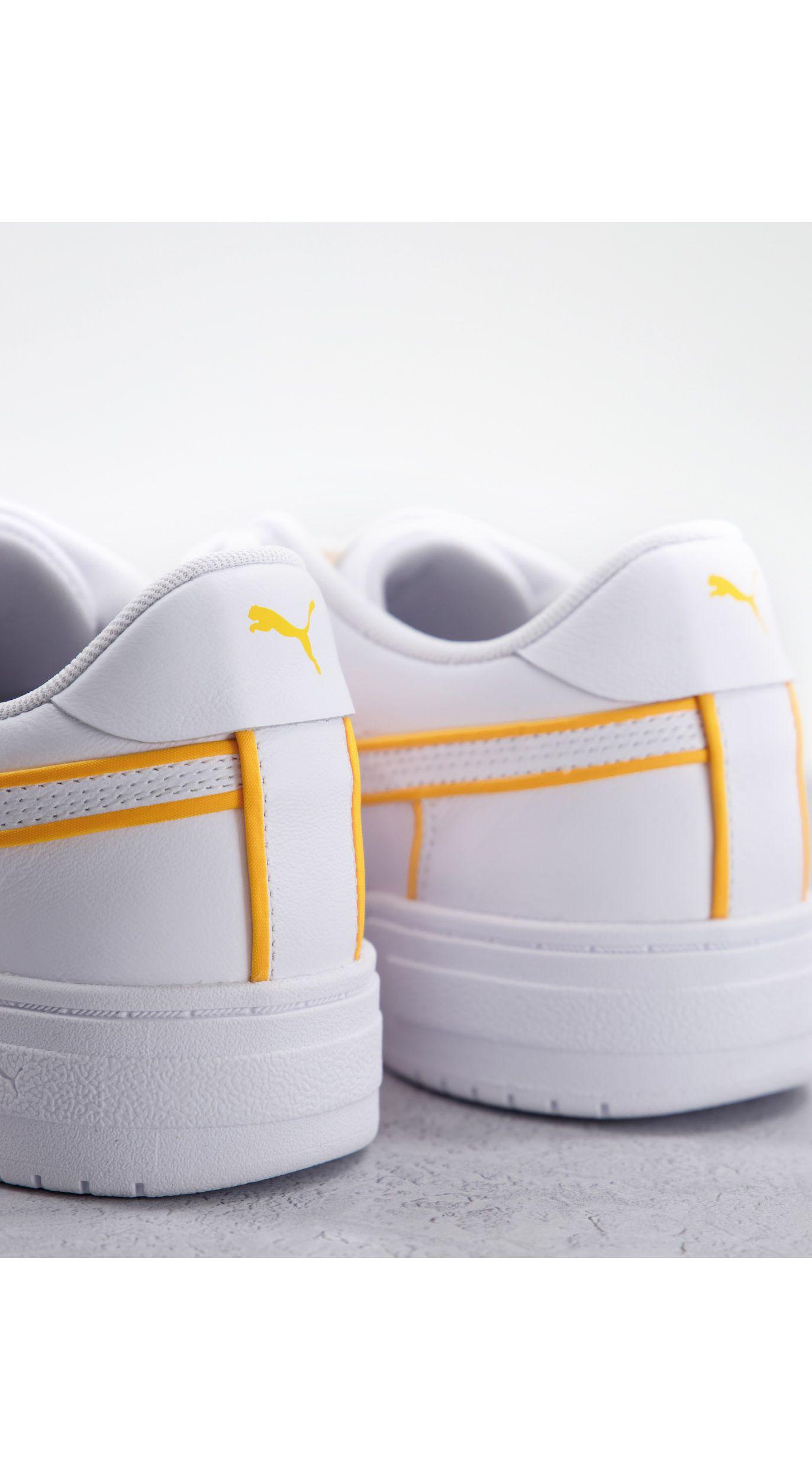 puma ca pro neon pipe trainers