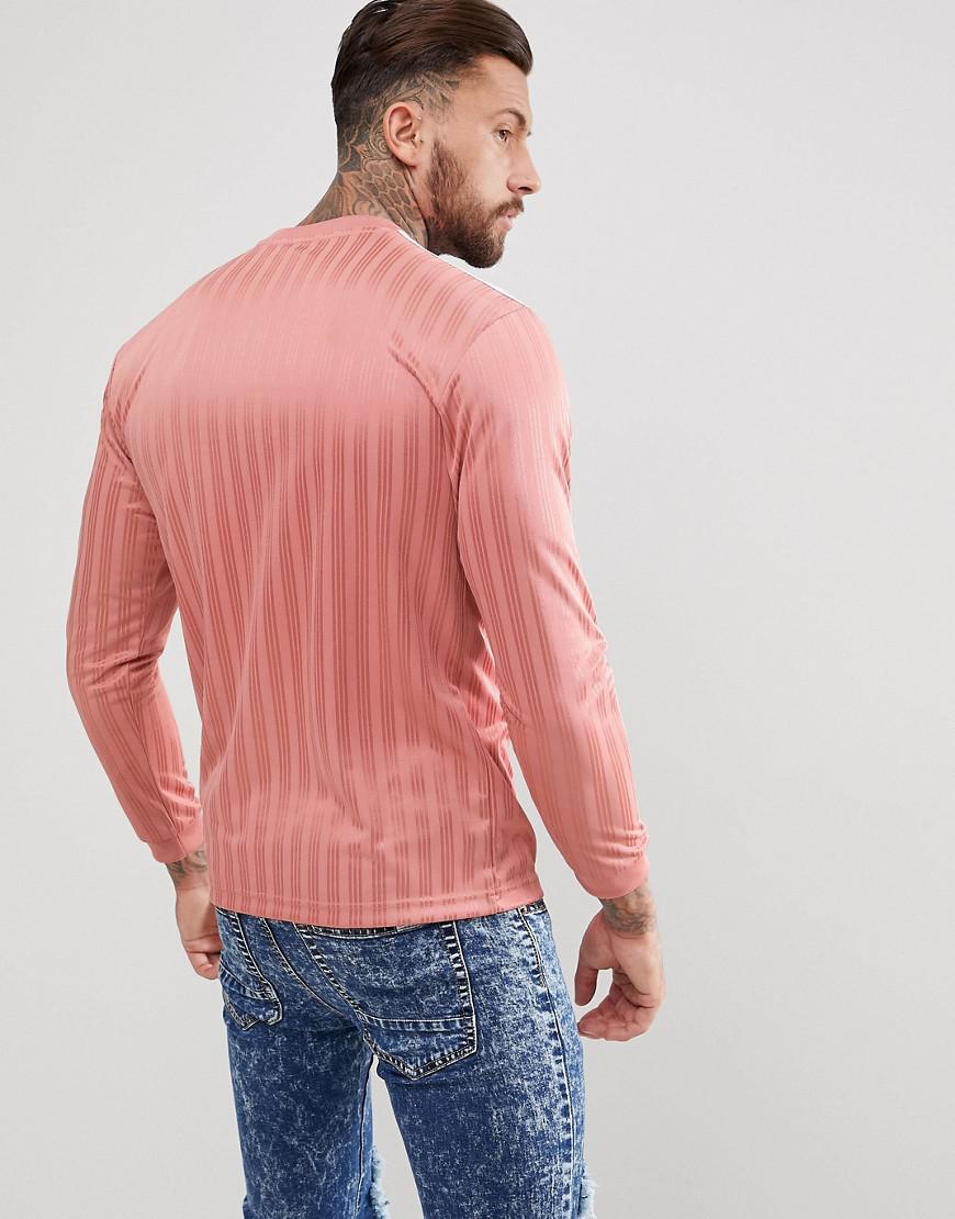 adidas originals adicolor long sleeve football jersey