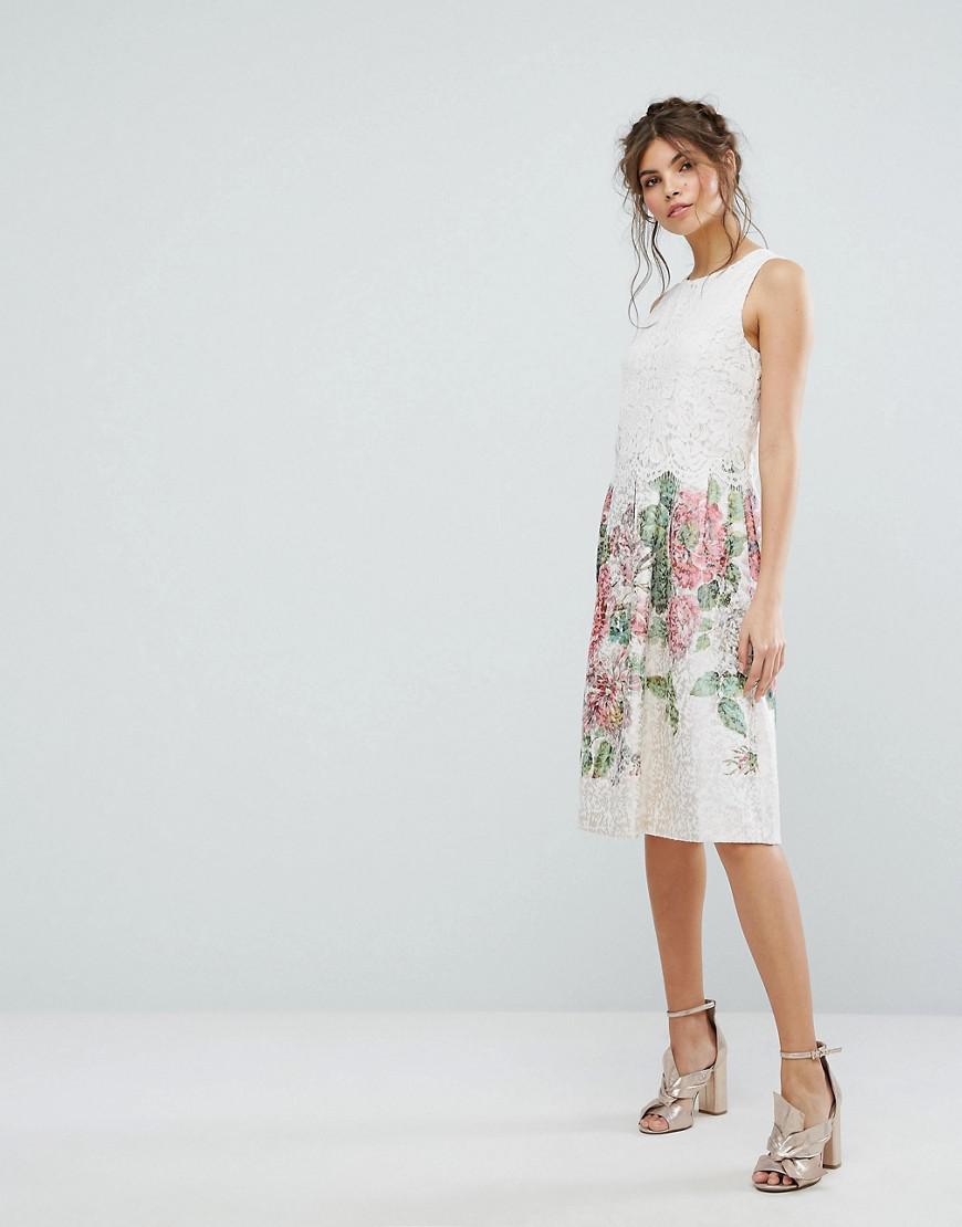 oasis lace top dress