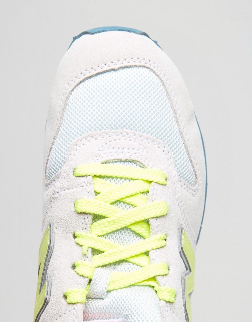 new balance 996 pastel suede trainers