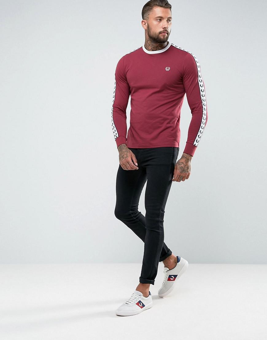 fred perry t shirt slim fit