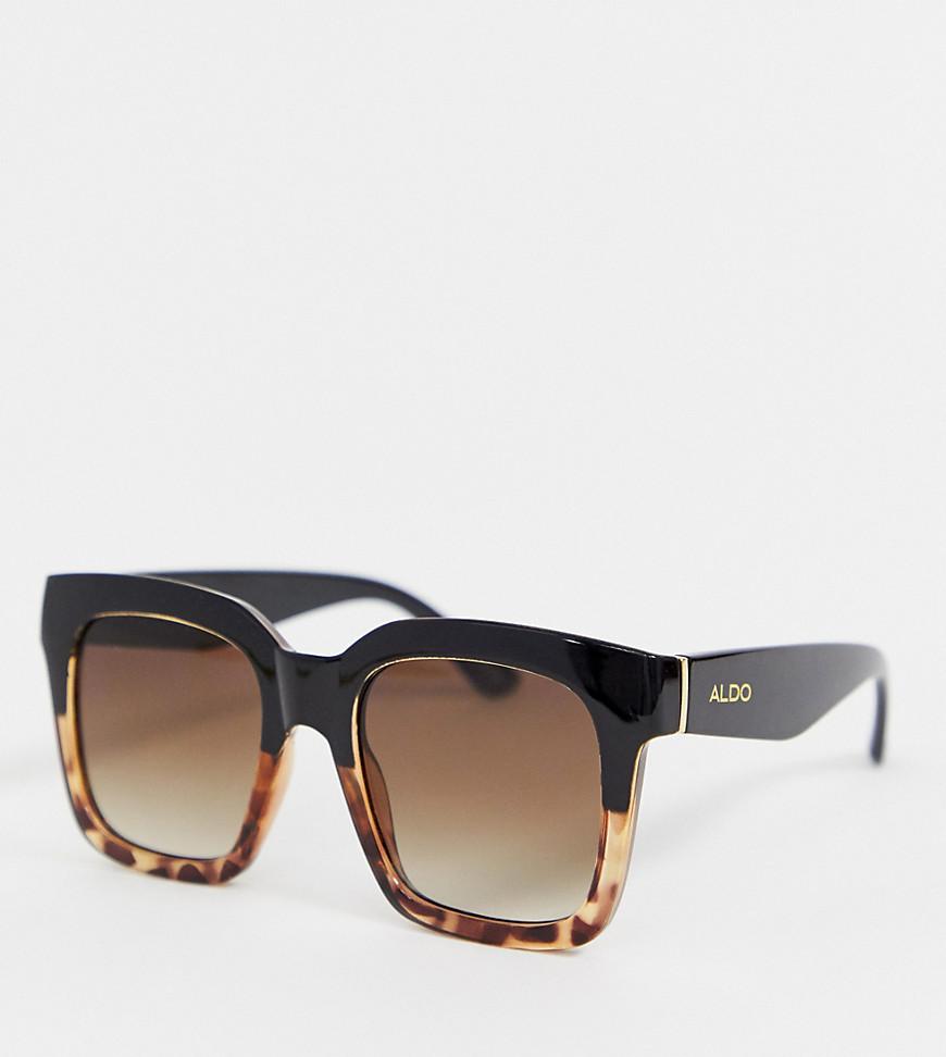 Gafas de sol extragrandes de carey ALDO de color Marrón | Lyst