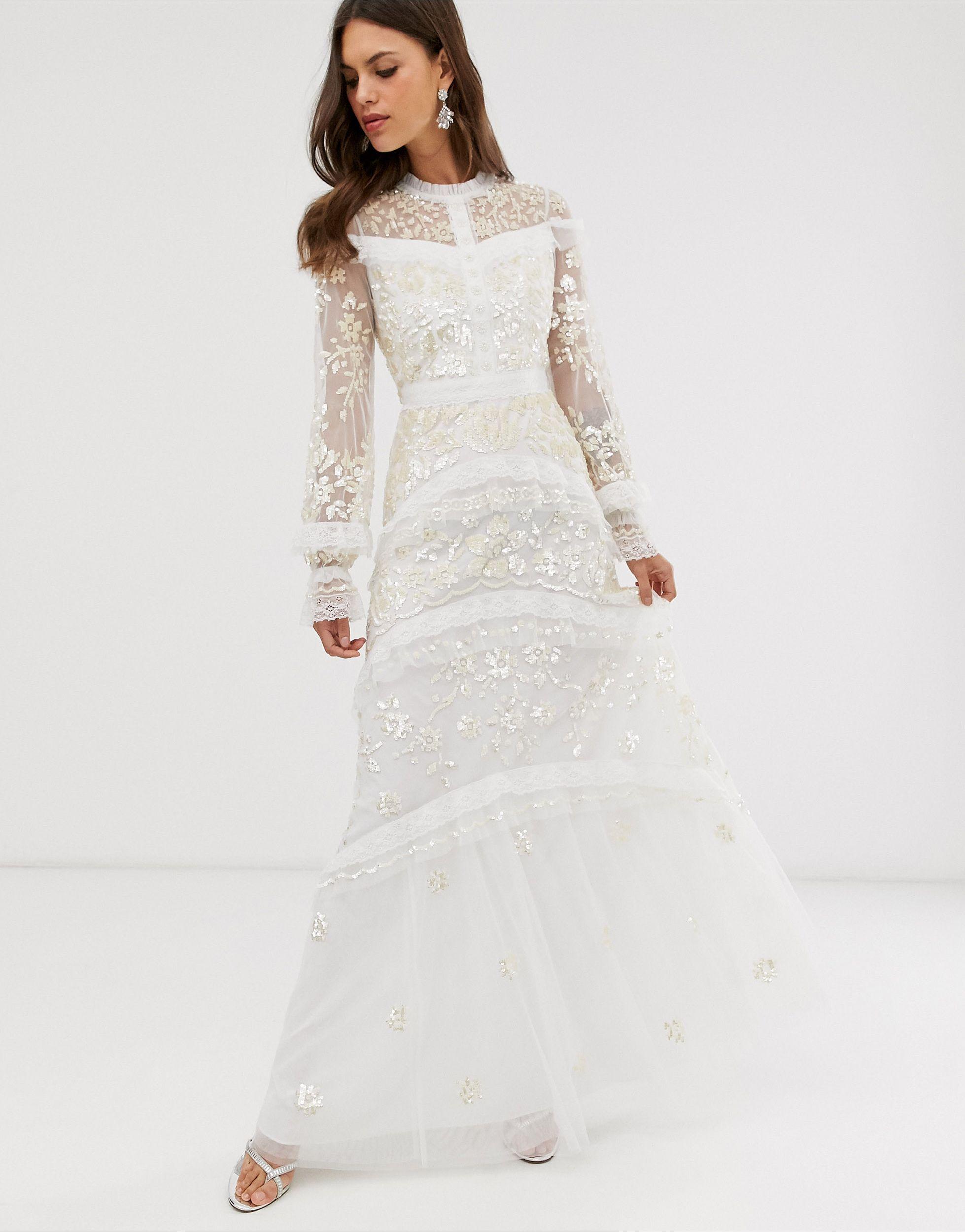 Needle and thread bridal sale sale