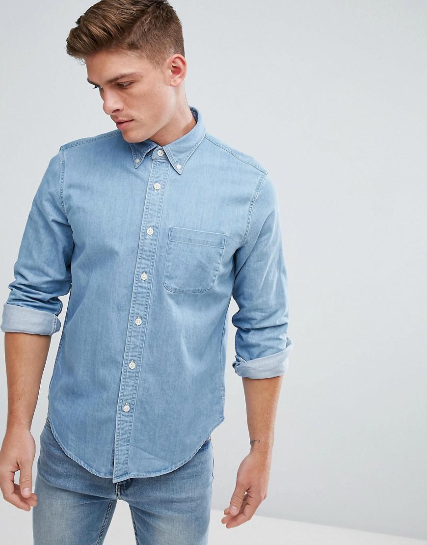 abercrombie denim shirt