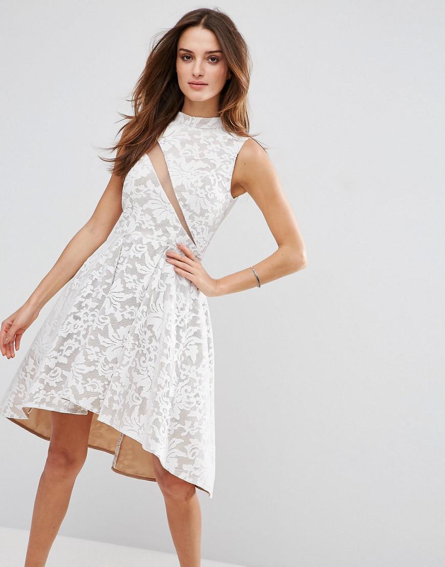 forever unique lace skater dress