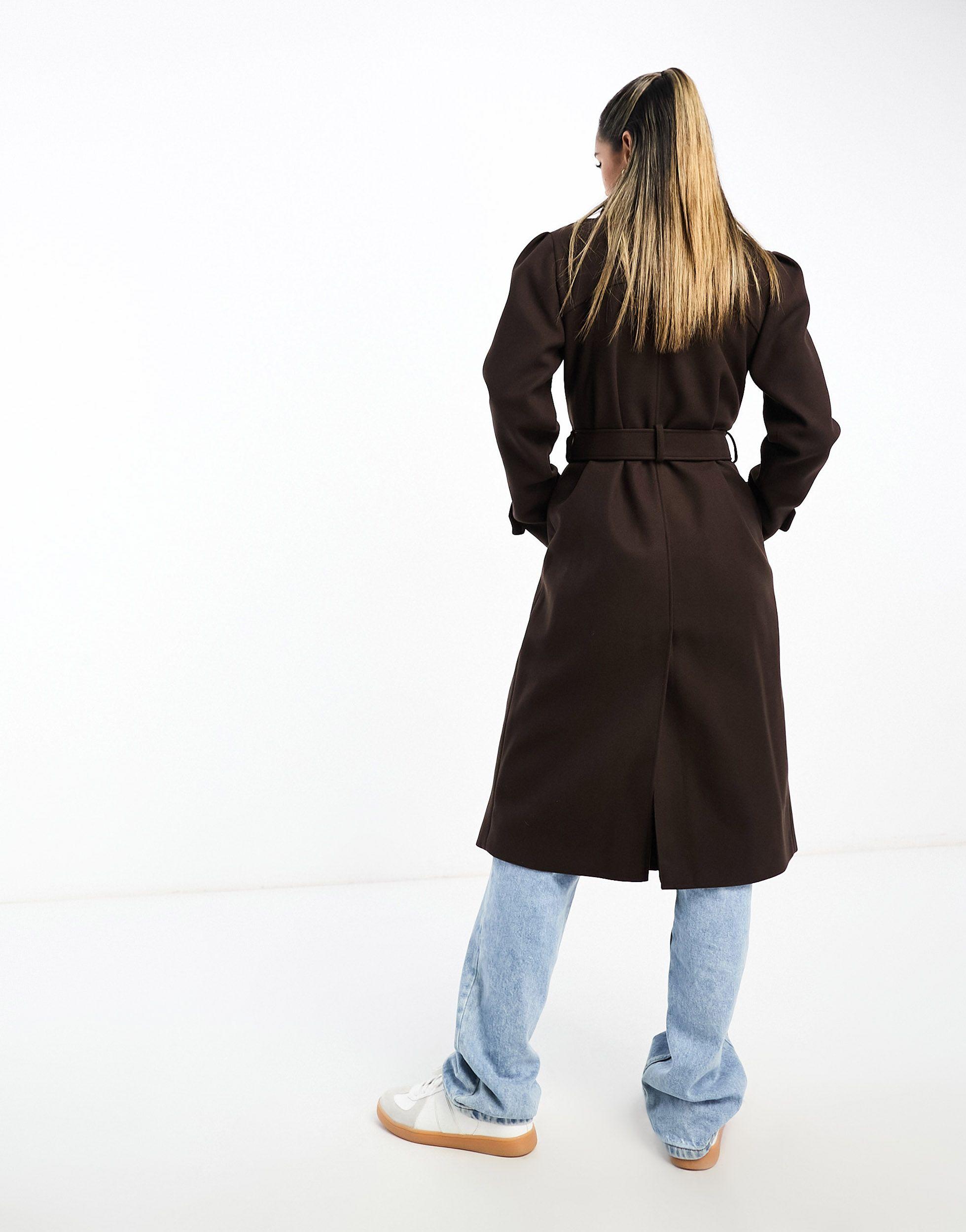 River island best sale wrap coat