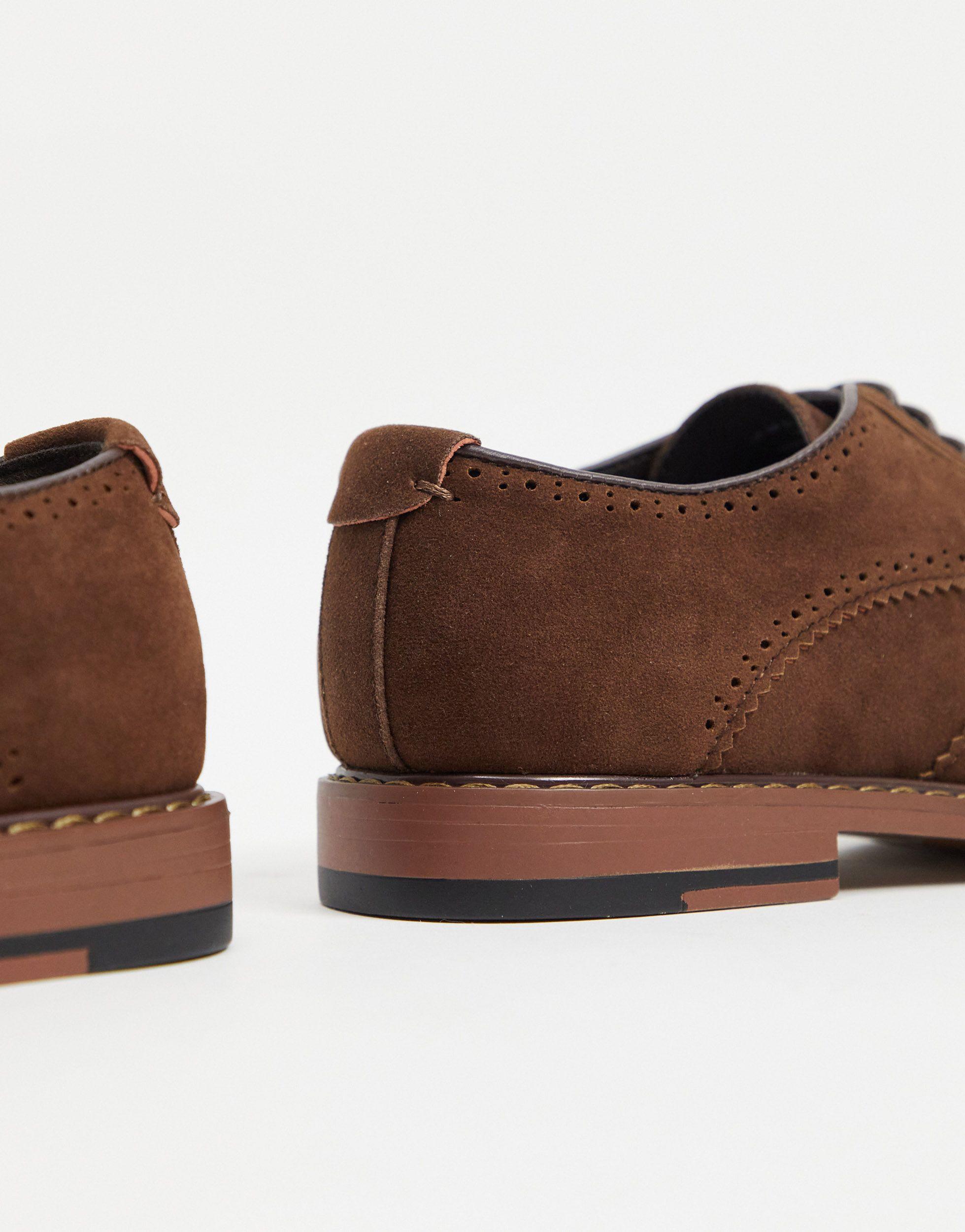 wide fitting mens brogue shoes