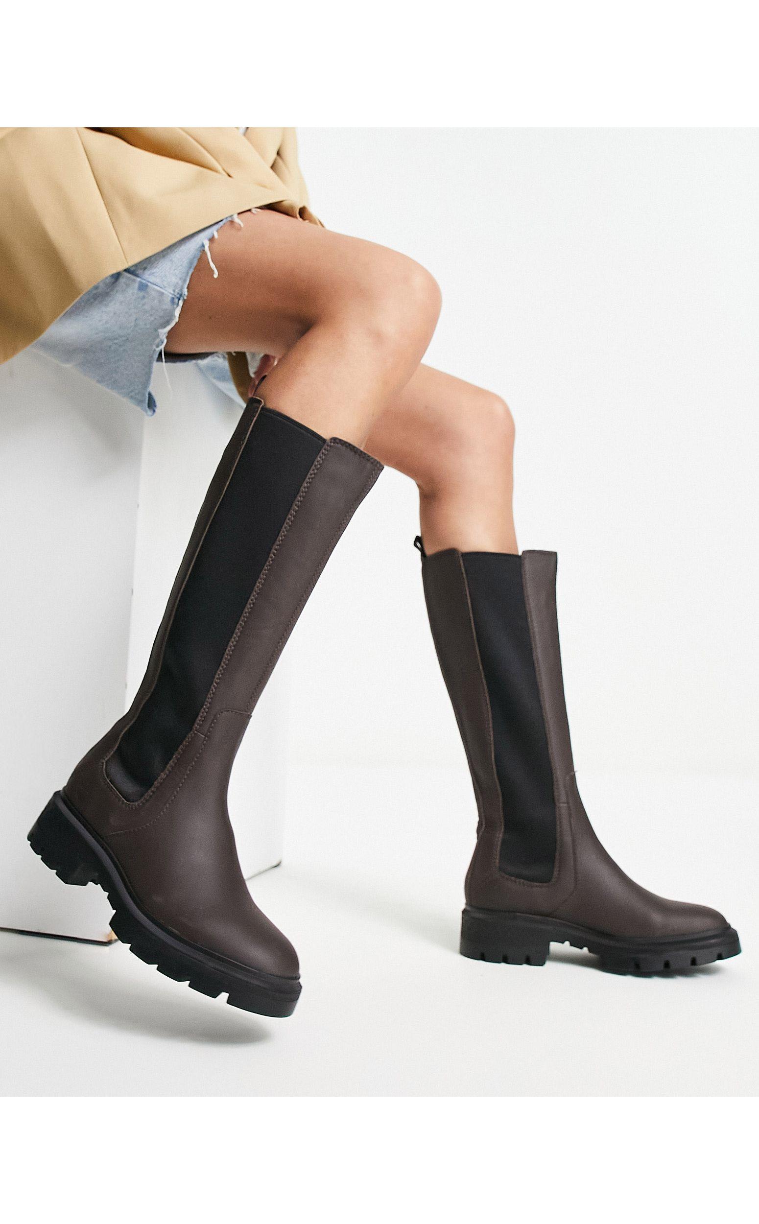 Timberland Cortina Valley Tall Boots in Black | Lyst