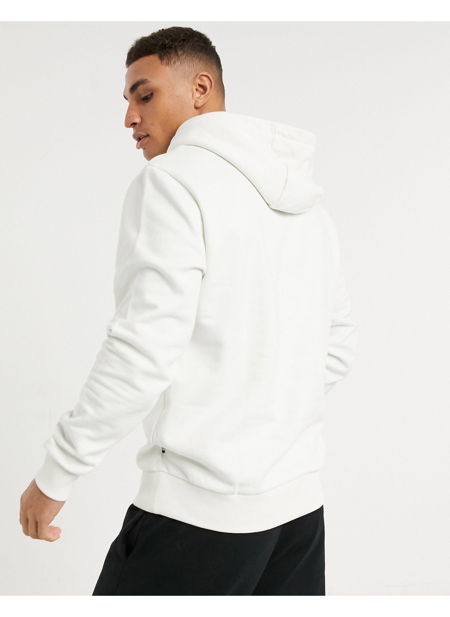 Tommy Hilfiger X Lewis Hamilton Fleece Logo Hoodie in White for Men | Lyst
