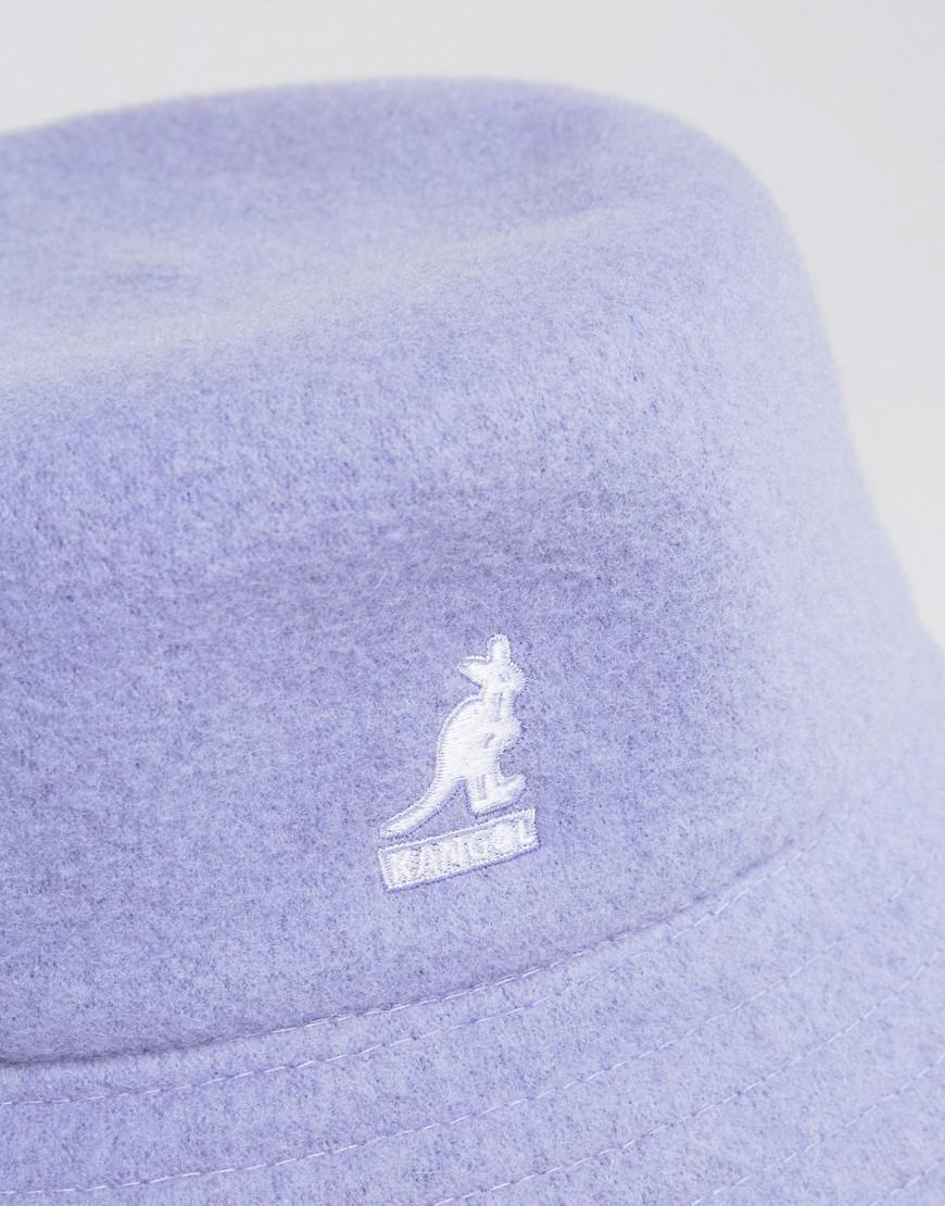 Kangol Wool Bucket Hat in Purple | Lyst