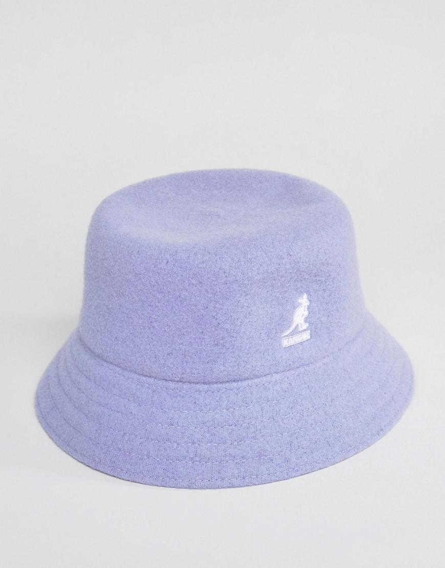 Kangol Wool Bucket Hat in Purple | Lyst
