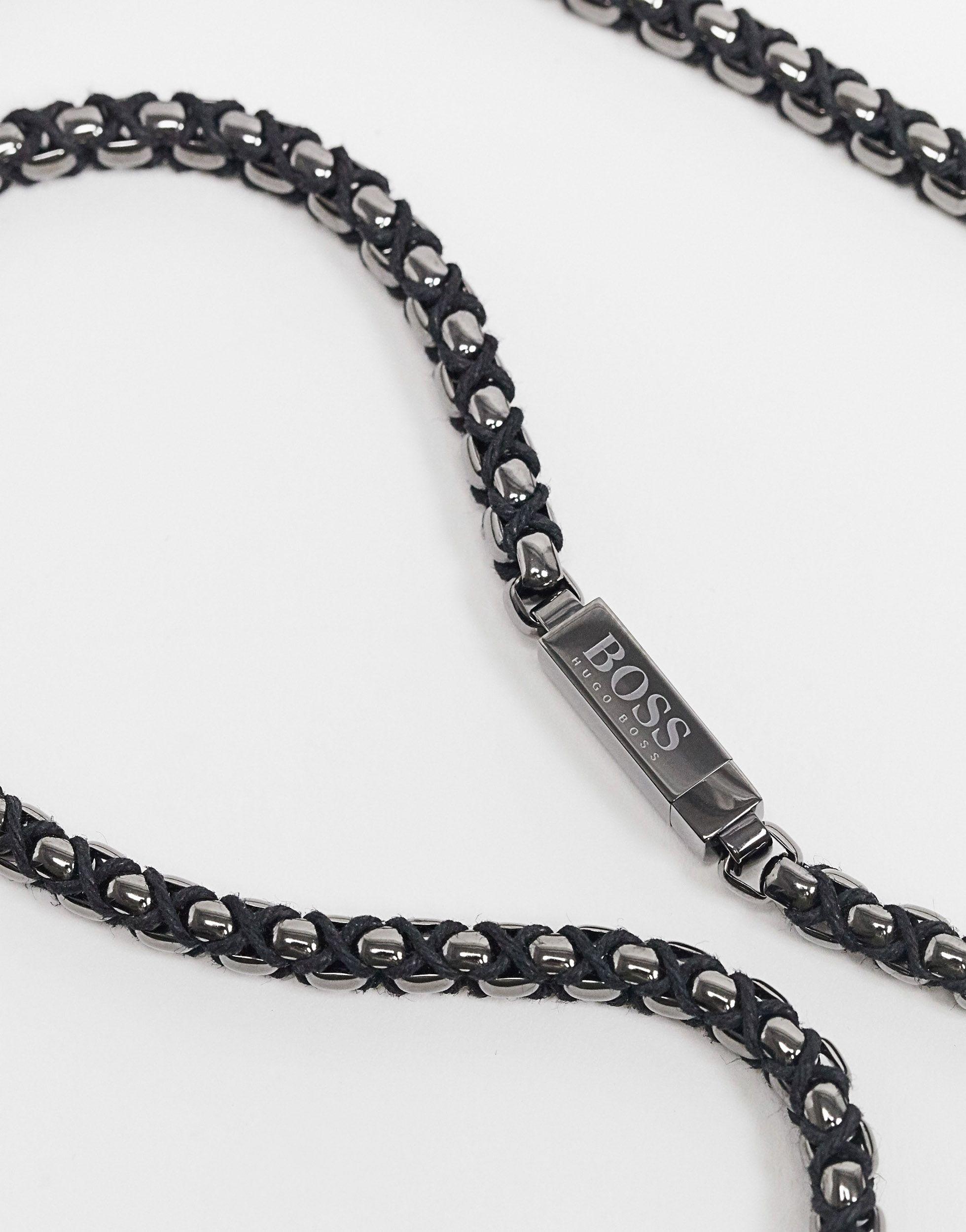 HUGO BOSS Ip Plated Neckchain 1580094 