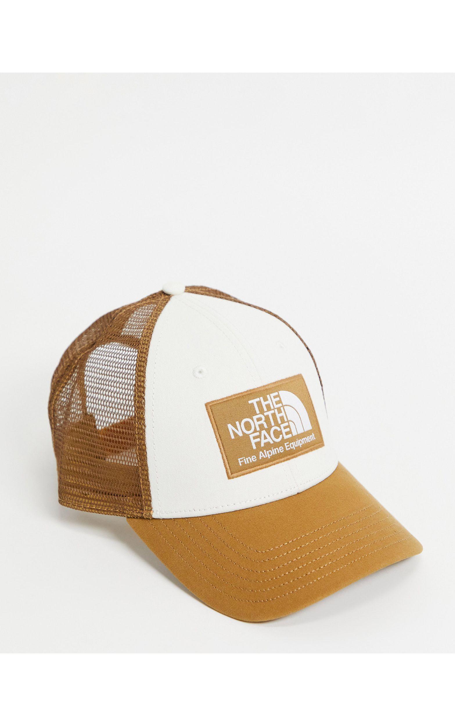 The North Face Mudder Trucker Cap in Brown for Men | Lyst