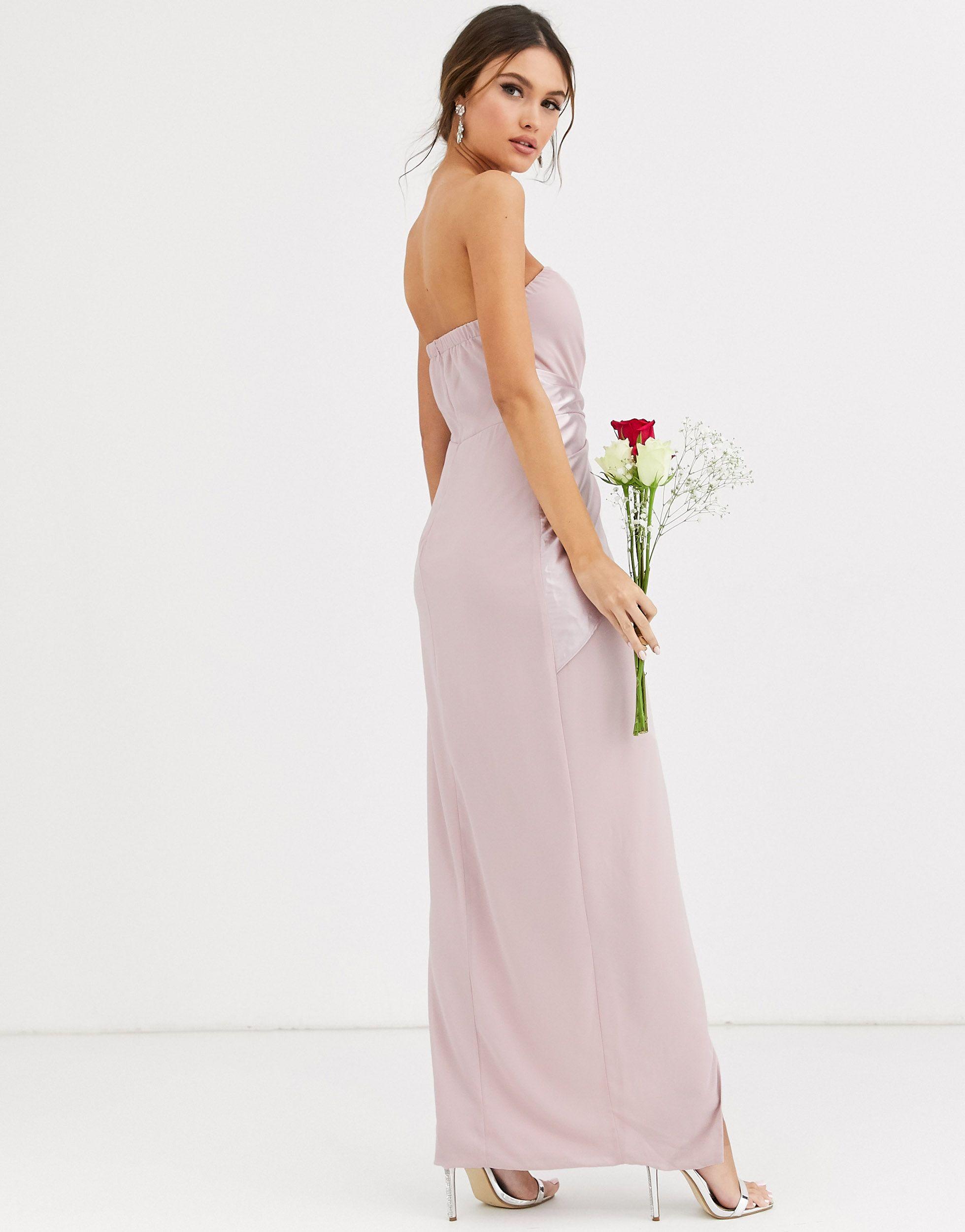 TFNC London Bridesmaid Bandeau Maxi ...