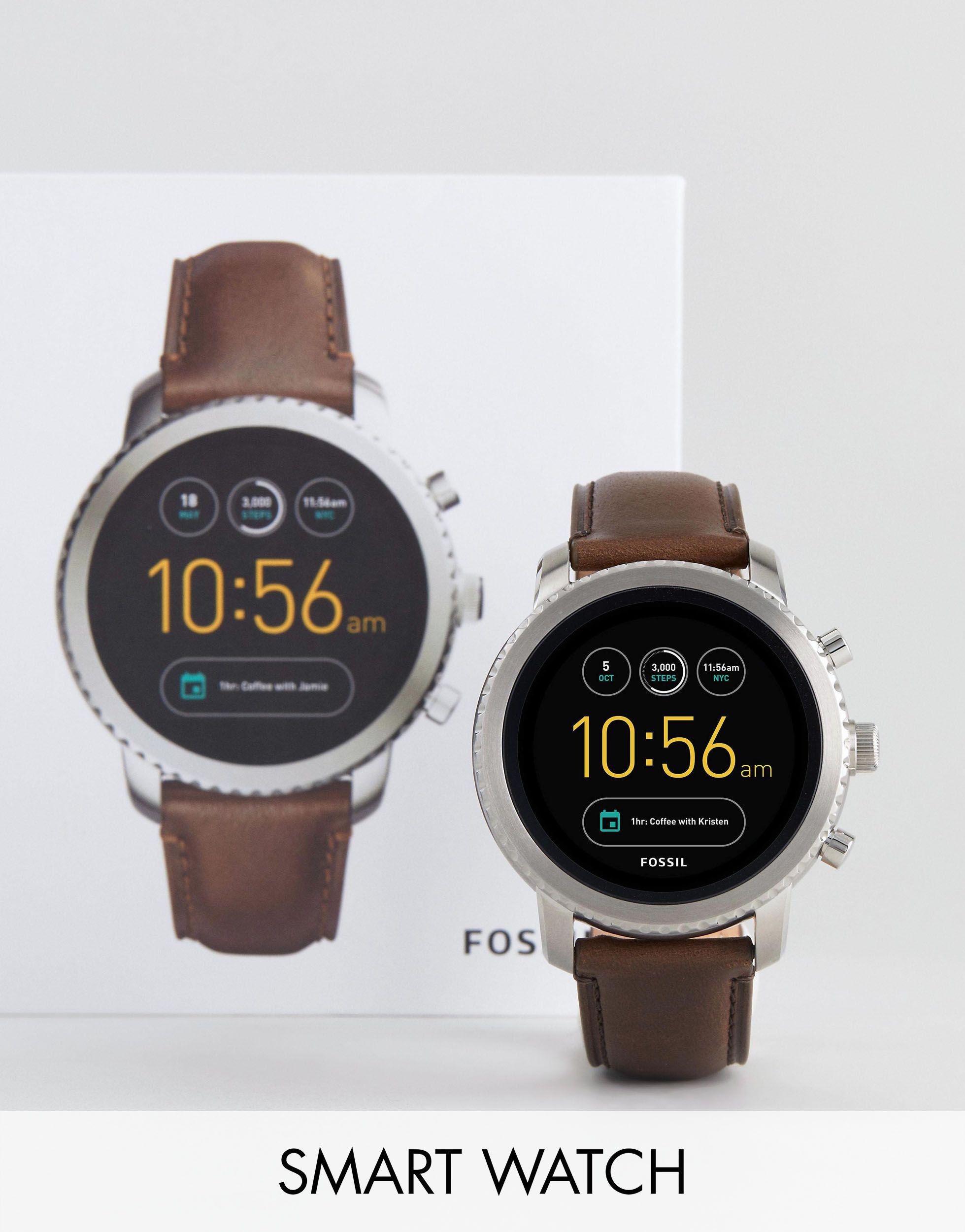 fossil explorist gen 3 ftw4003 smart watch