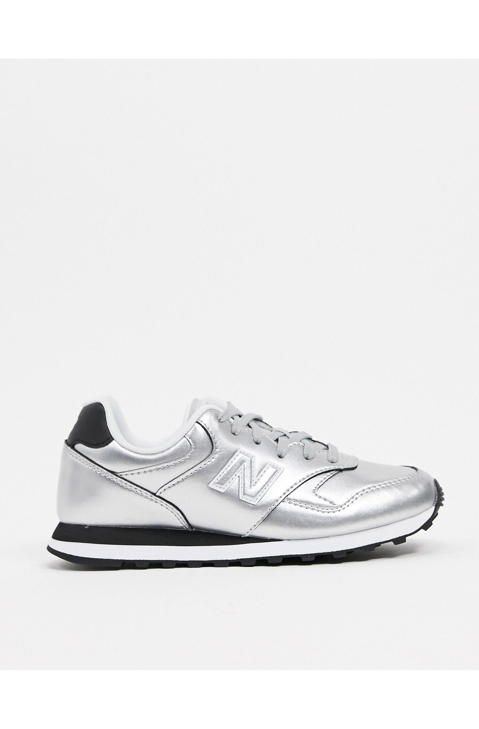 393 baskets argent metallise New Balance en coloris Metallise Lyst