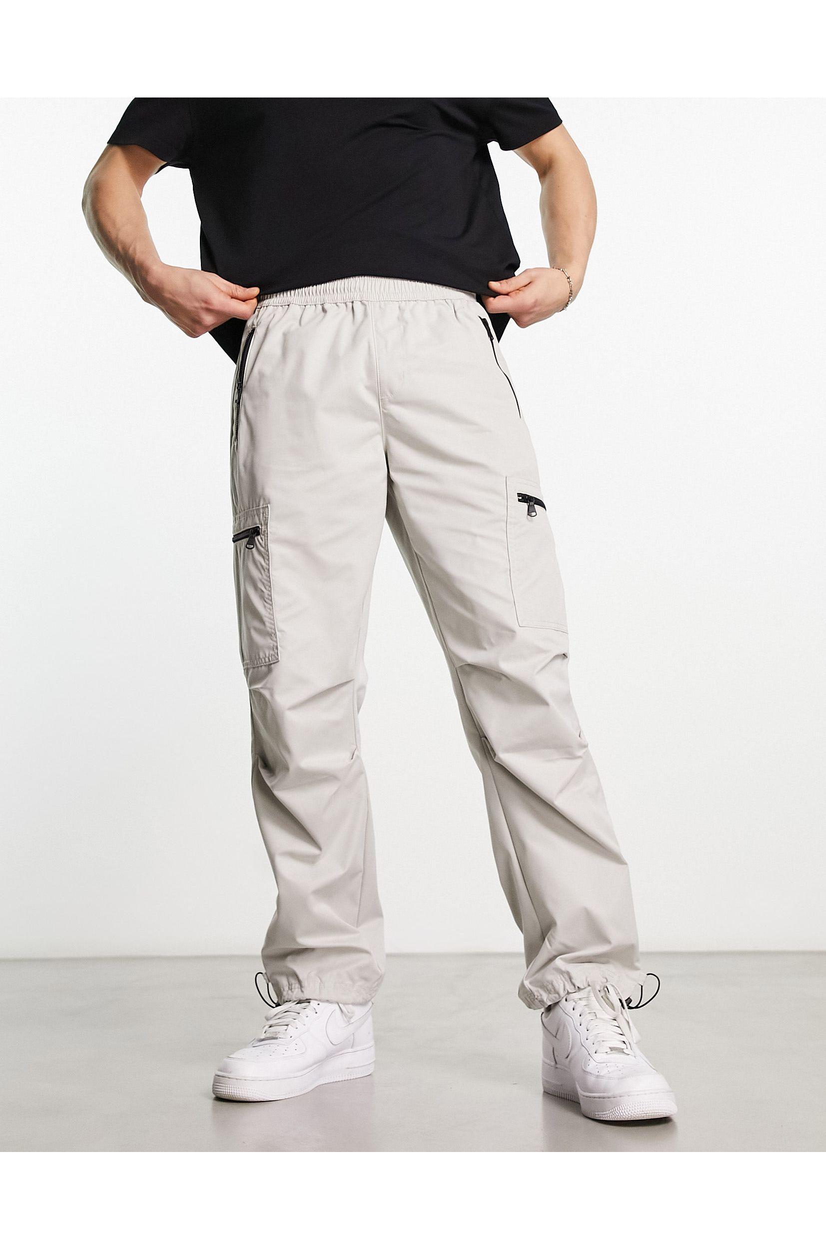 River island mens cargo deals trousers