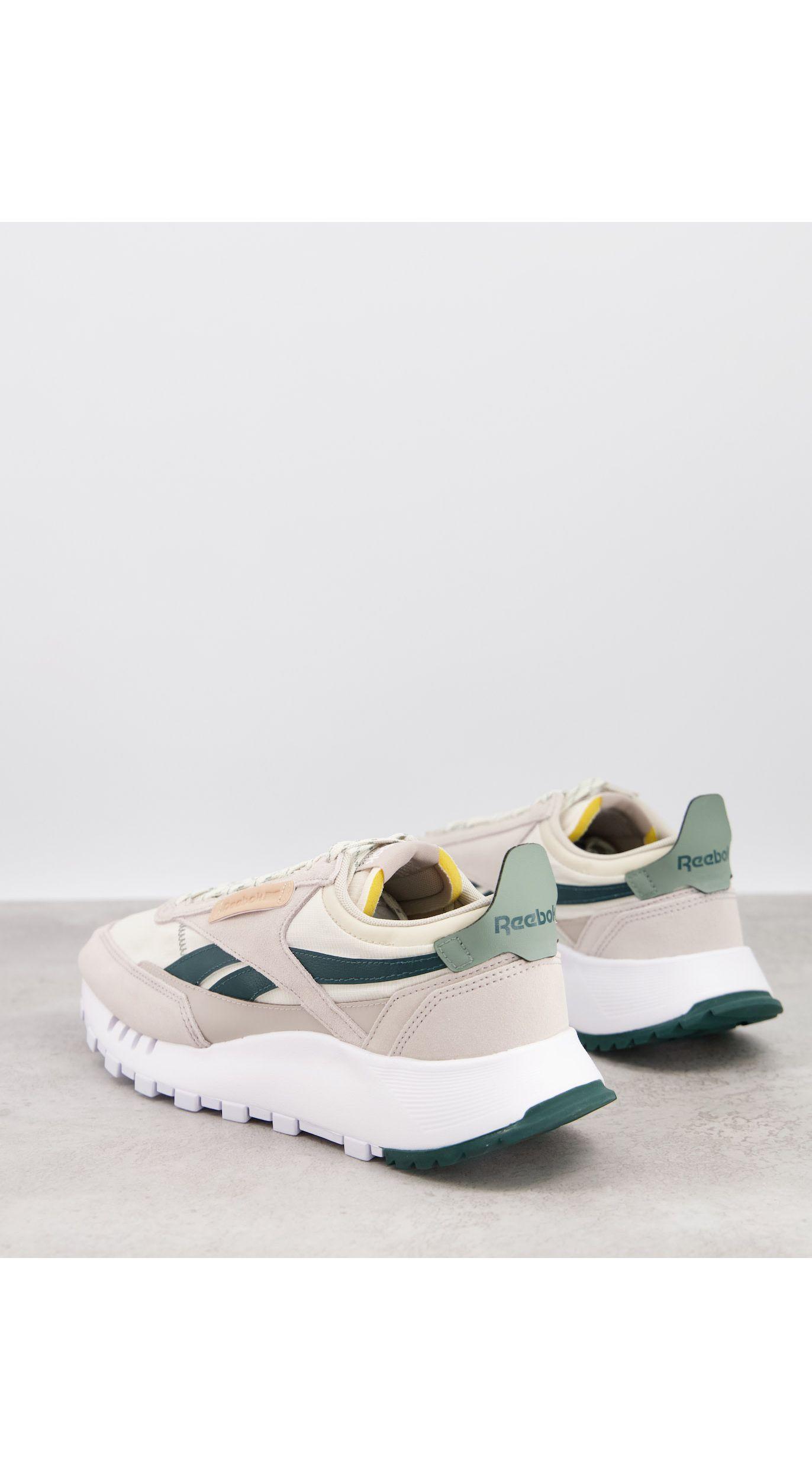 Reebok Classic Leather Legacy Shoes - Green | Reebok GB