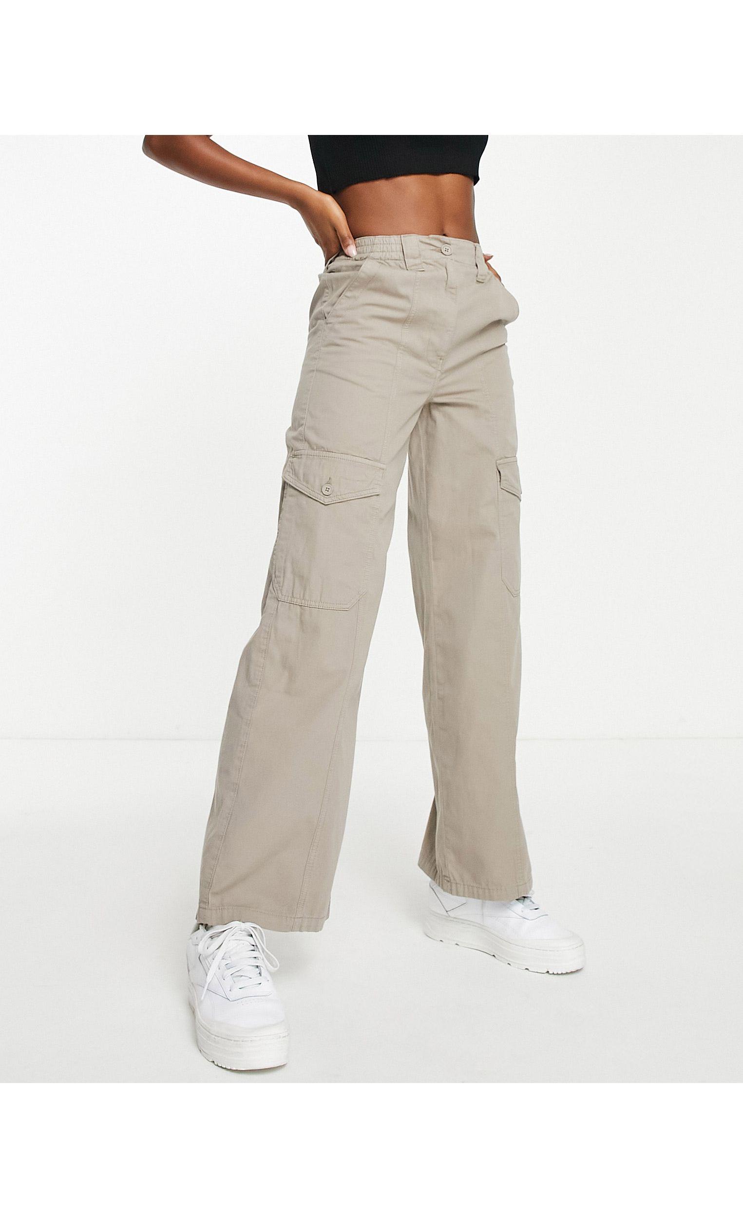 TOPSHOP Co-ord High Waisted Cargo Trouser With Utility Pockets | Lyst