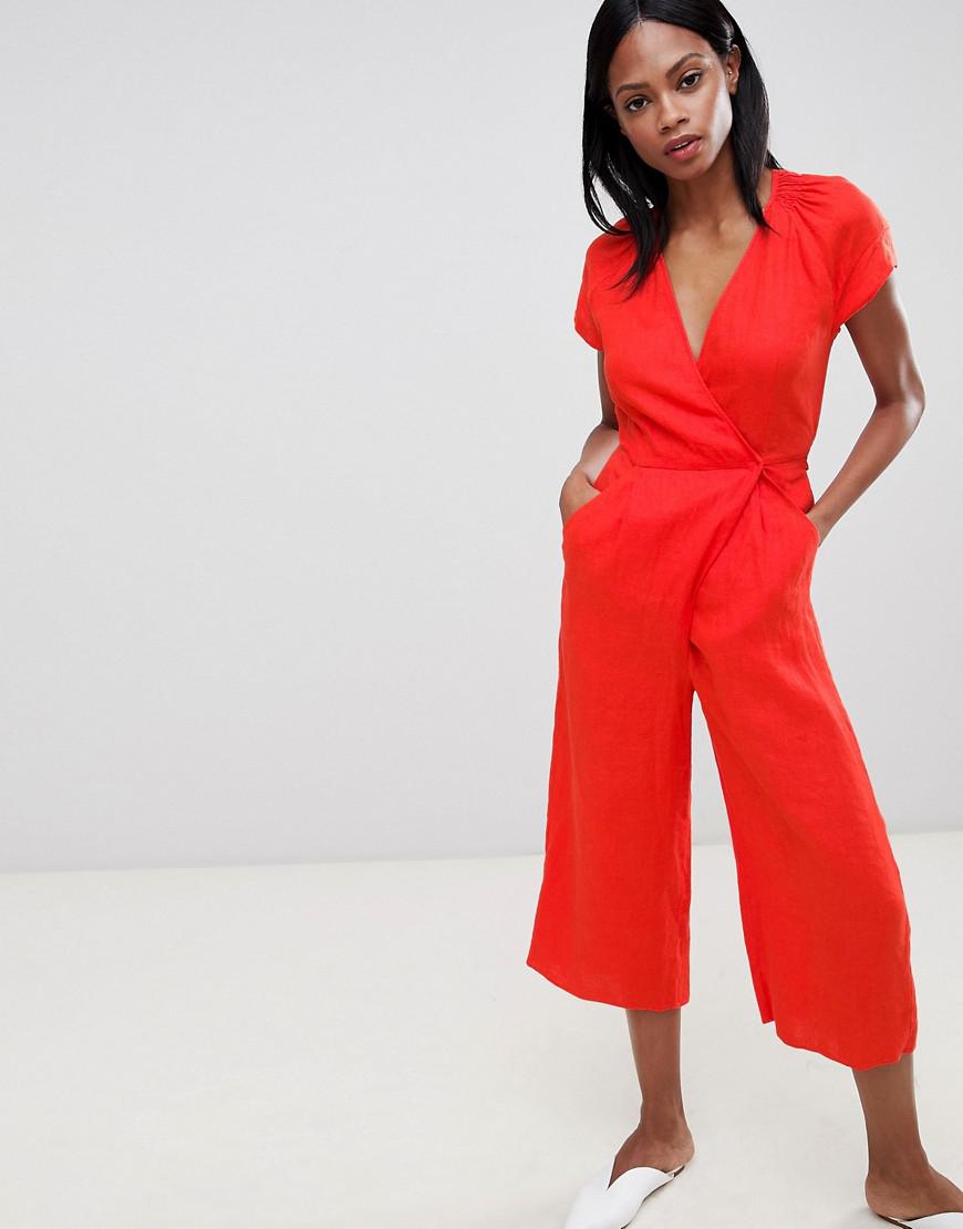whistles linen jumpsuit
