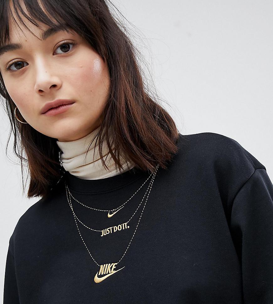 Sweatshirt With Jewellery Embroidery Black | Lyst Australia