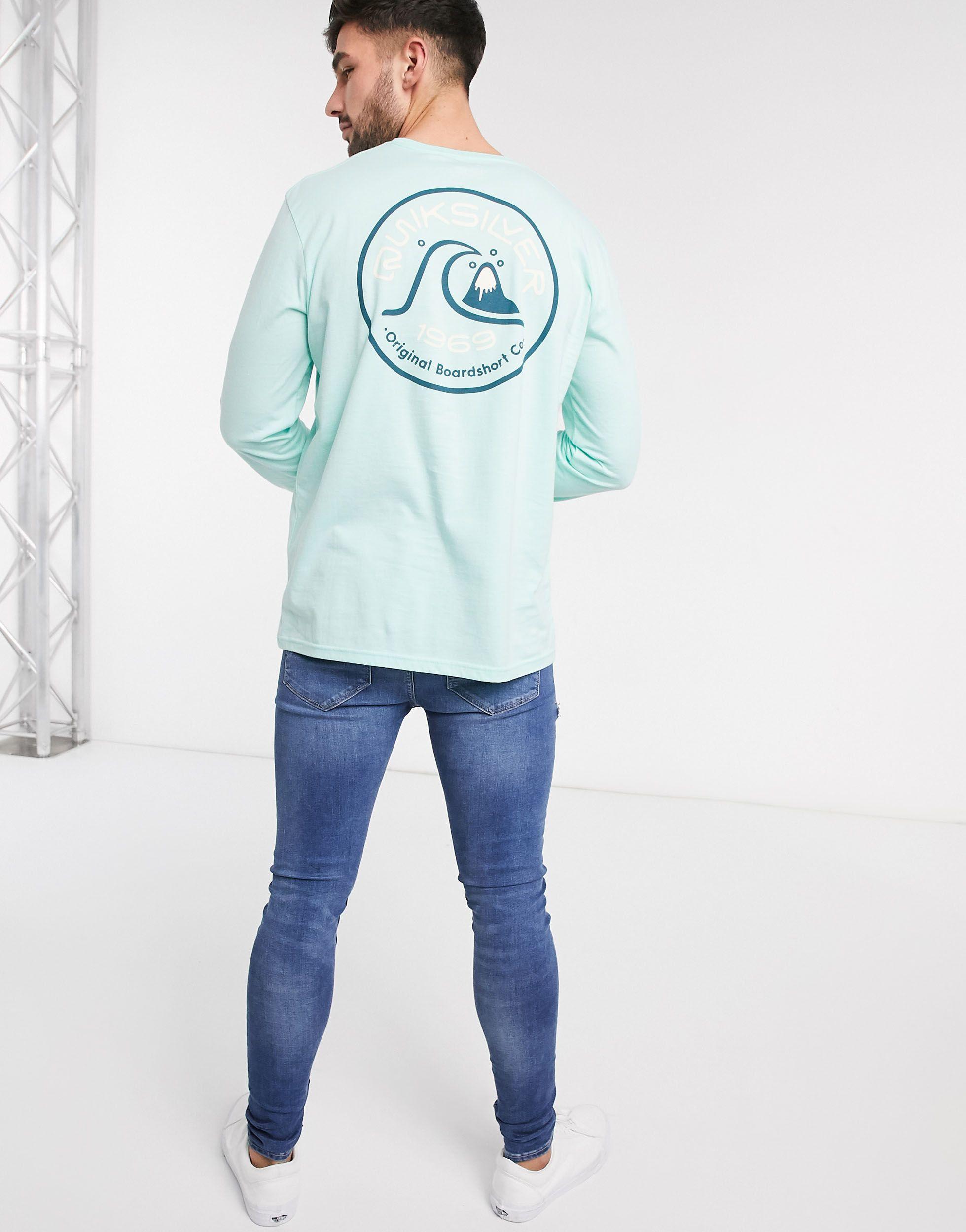 TShirts Quiksilver Mens Close Call Long Sleeve Tee Men