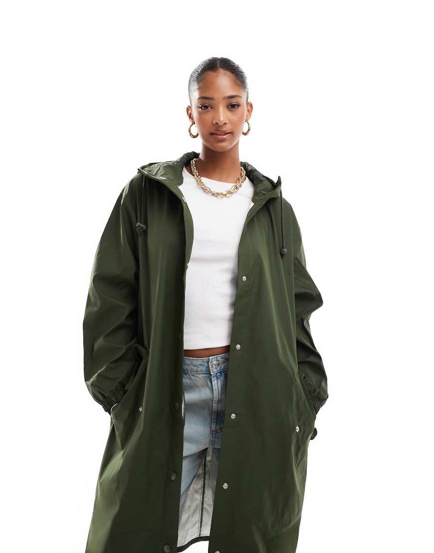 Borg Lined Womens Raincoat Asos Clothing Asos Design Borg Lined
