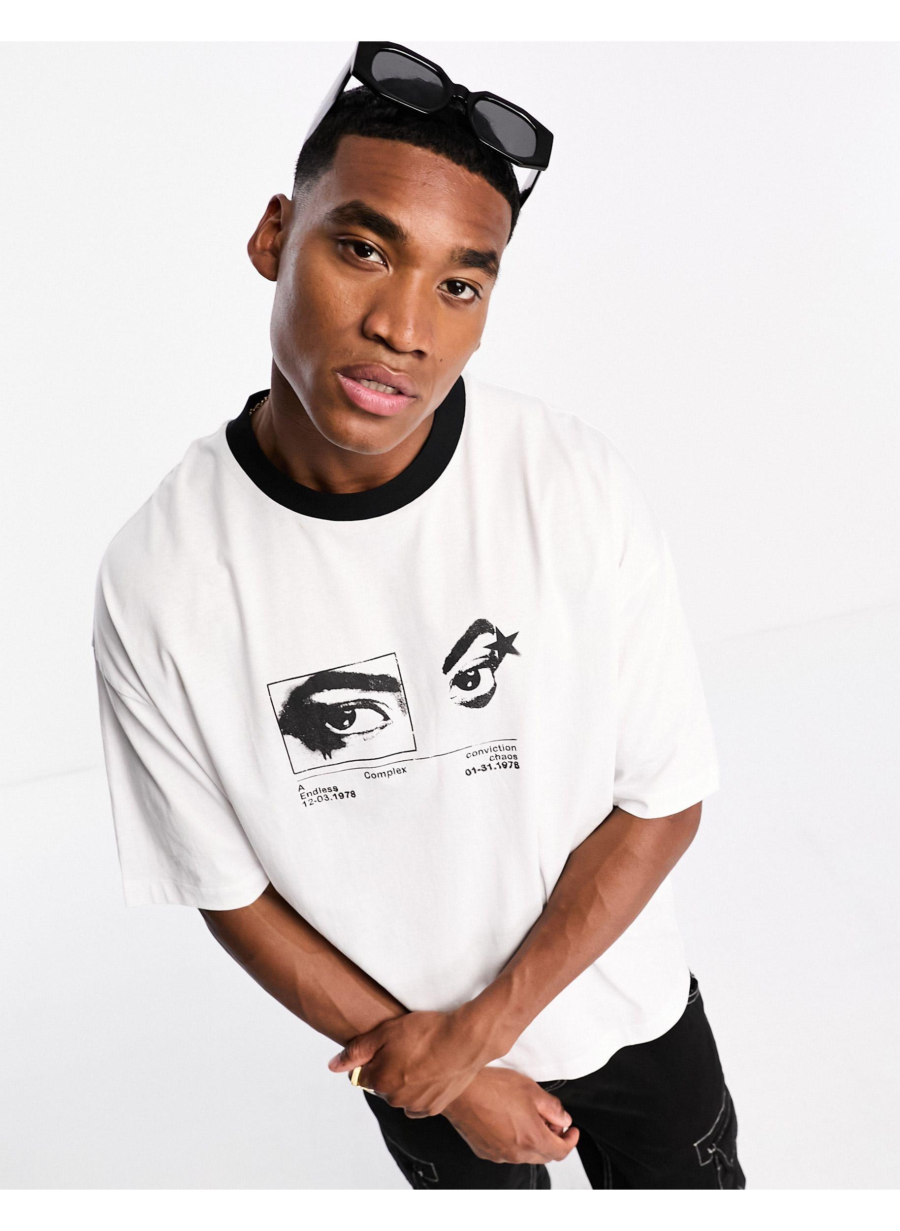 ASOS Oversized Tshirt in White for Men Lyst