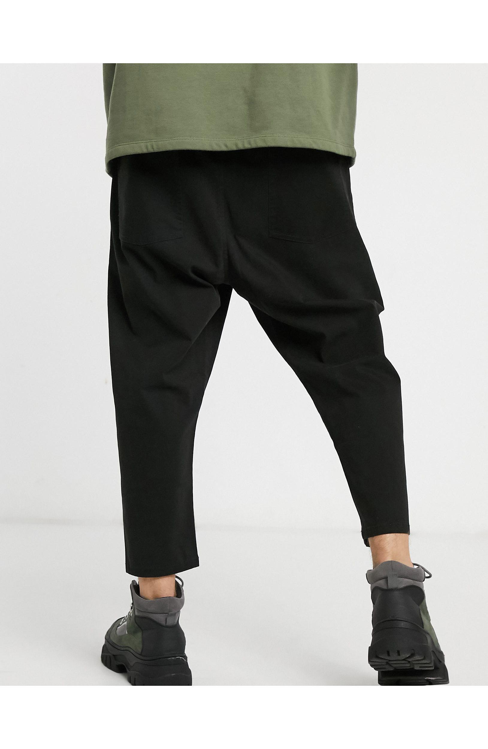 drop crotch chinos