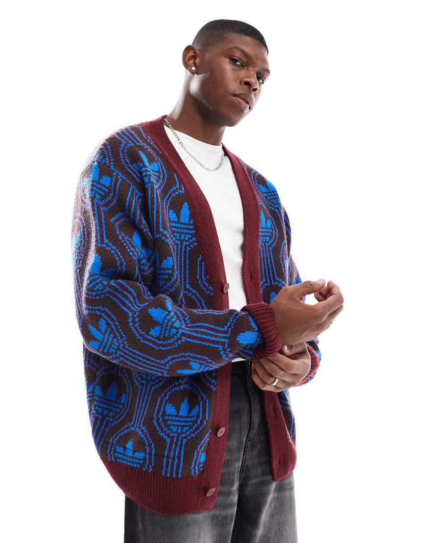 【ADIDAS】 Originals 70s Trefoil Cardigan ★送料・関税込★ 送料関税込み☆adidas Originals☆70s トレフォイルカーディガン