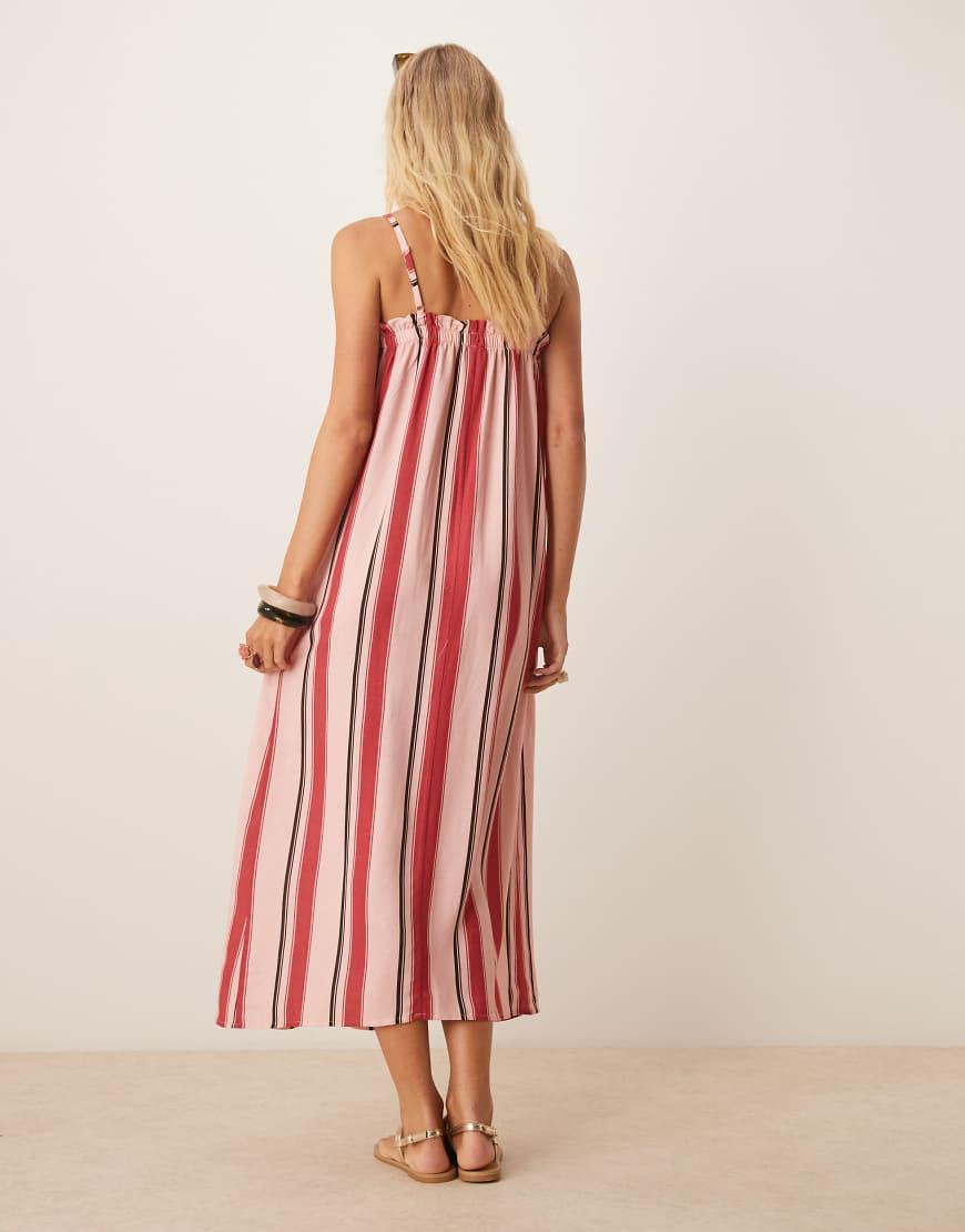 maxi summer dress blue Caelyn Blue Tiered Maxi Dress