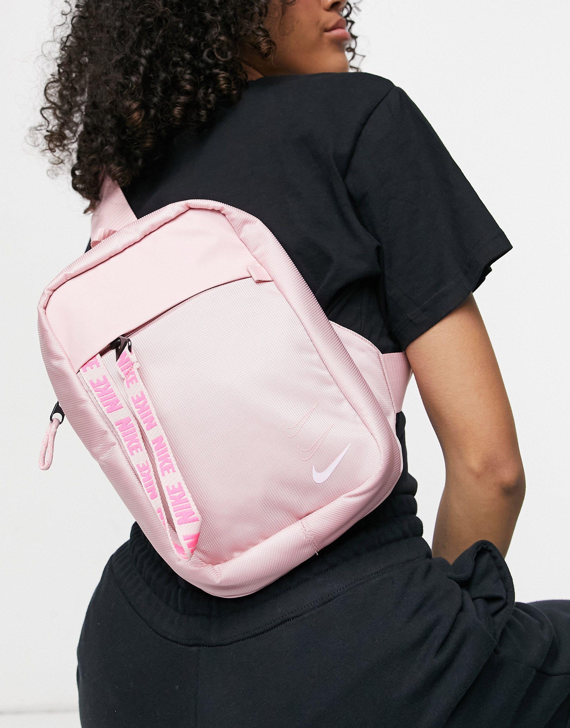 pink nike cross body bag
