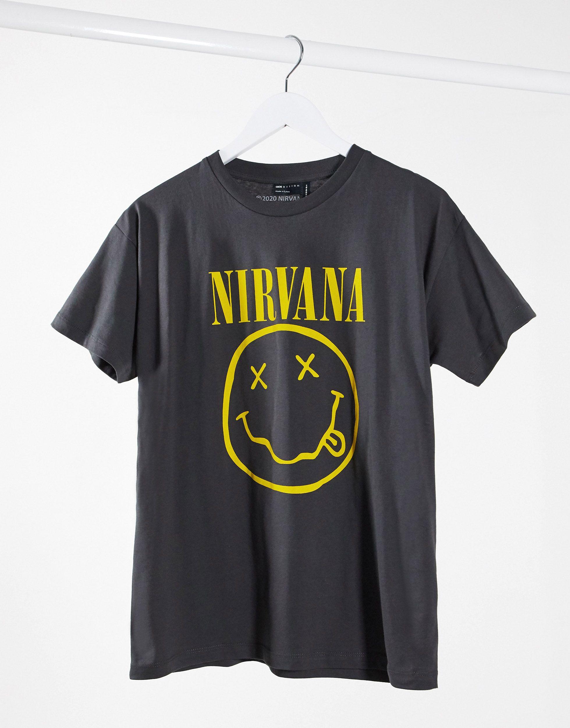 ASOS Oversized T-shirt With Nirvana 