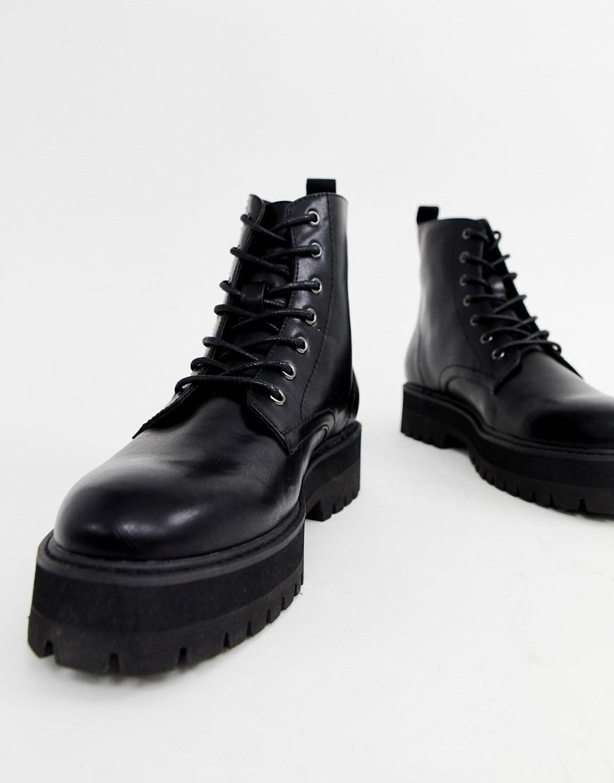 asos lace up boots