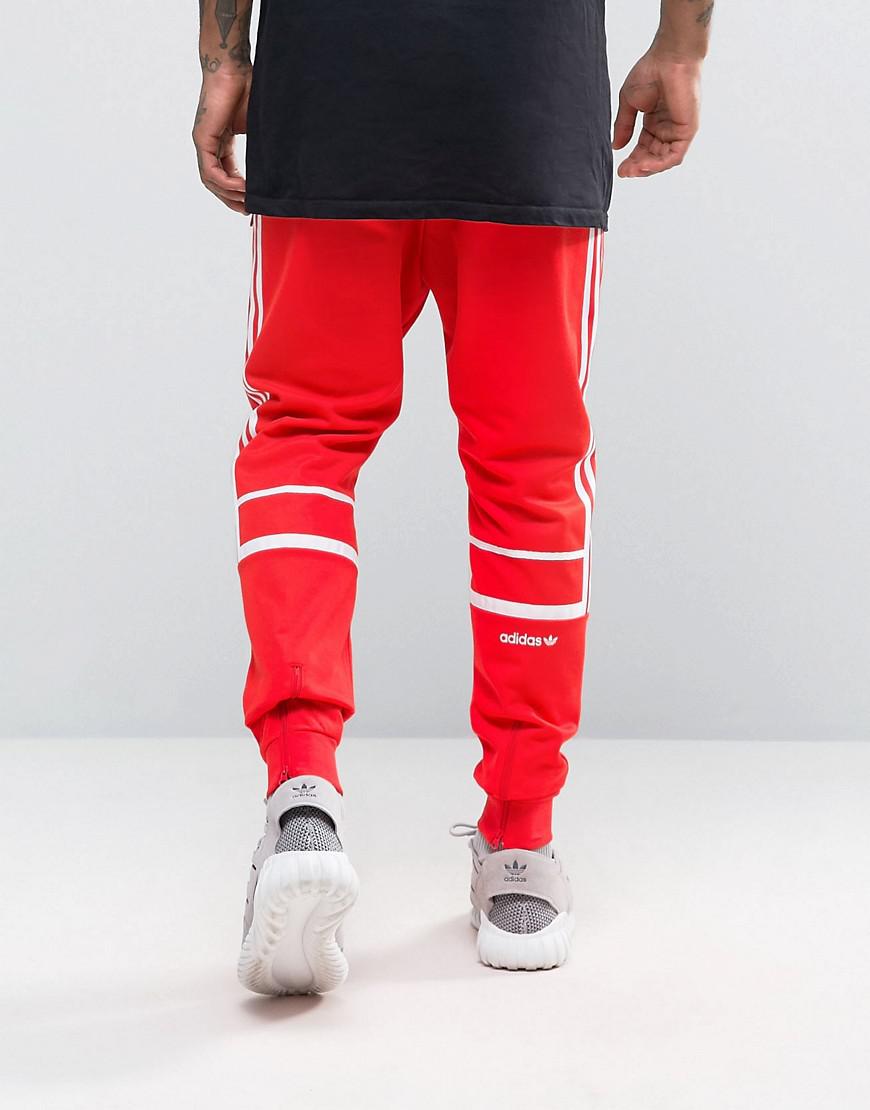 adidas Originals Cotton Crl84 Joggers In Red Bk5927 for Men - Lyst