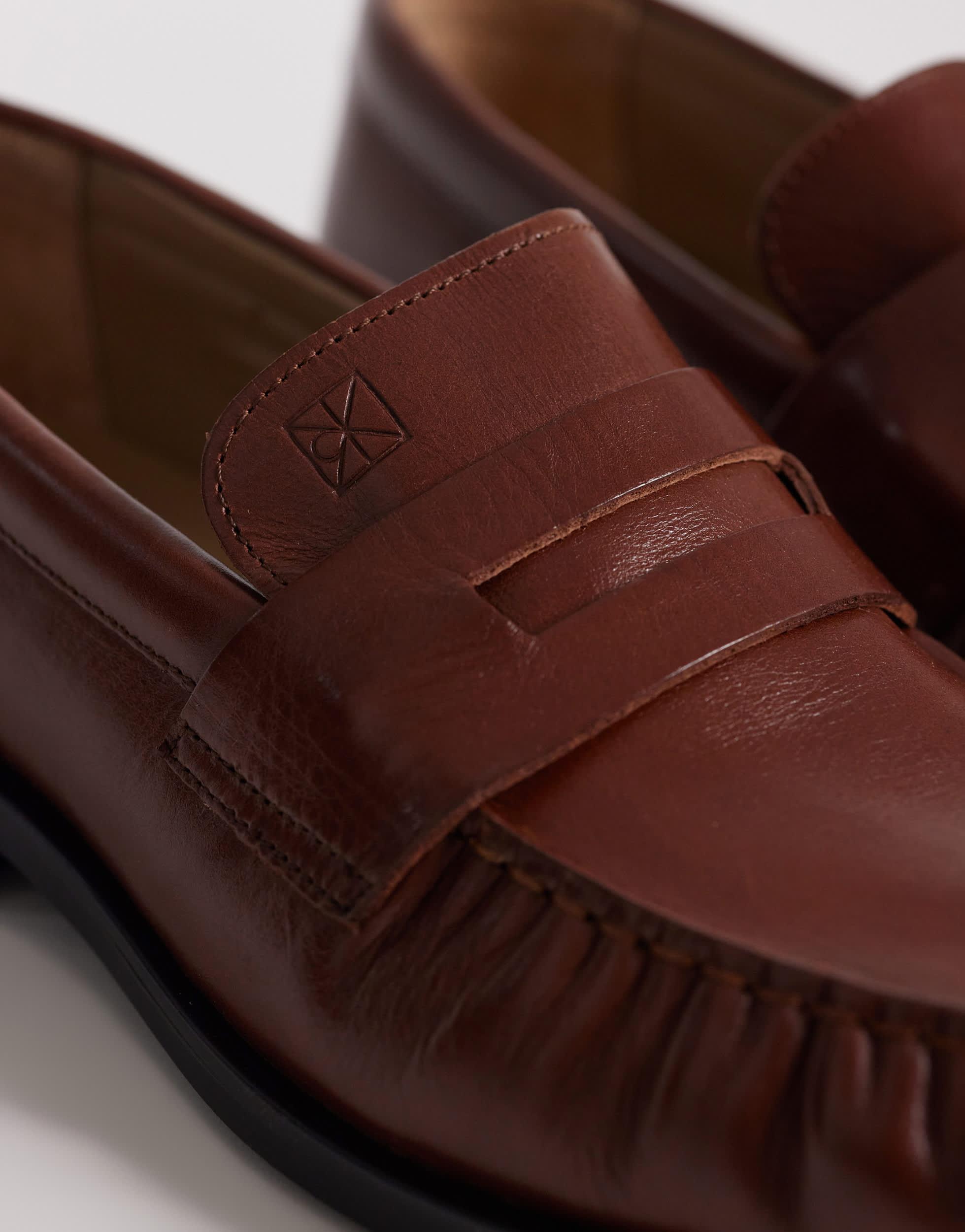 Calvin Klein Stephen loafers, brown, size 11 Calvin Klein Oxford Brown Dress Shoes for Men for sale | eBay main image 2
