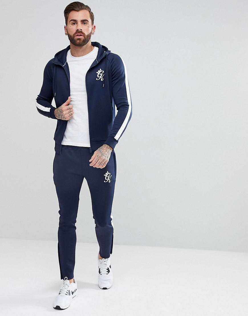 gym king navy hoodie