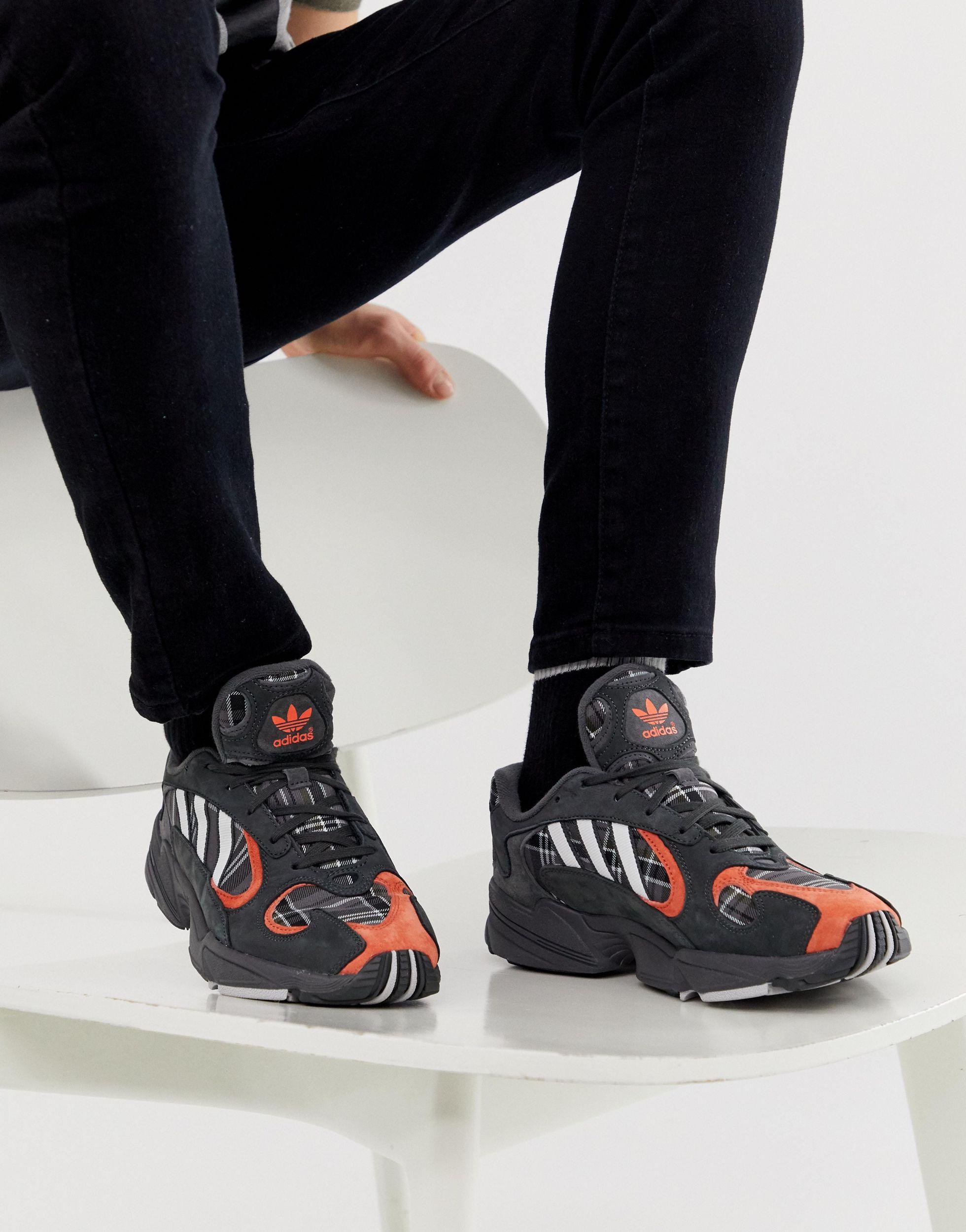 adidas originals red suede yung 1 trainers