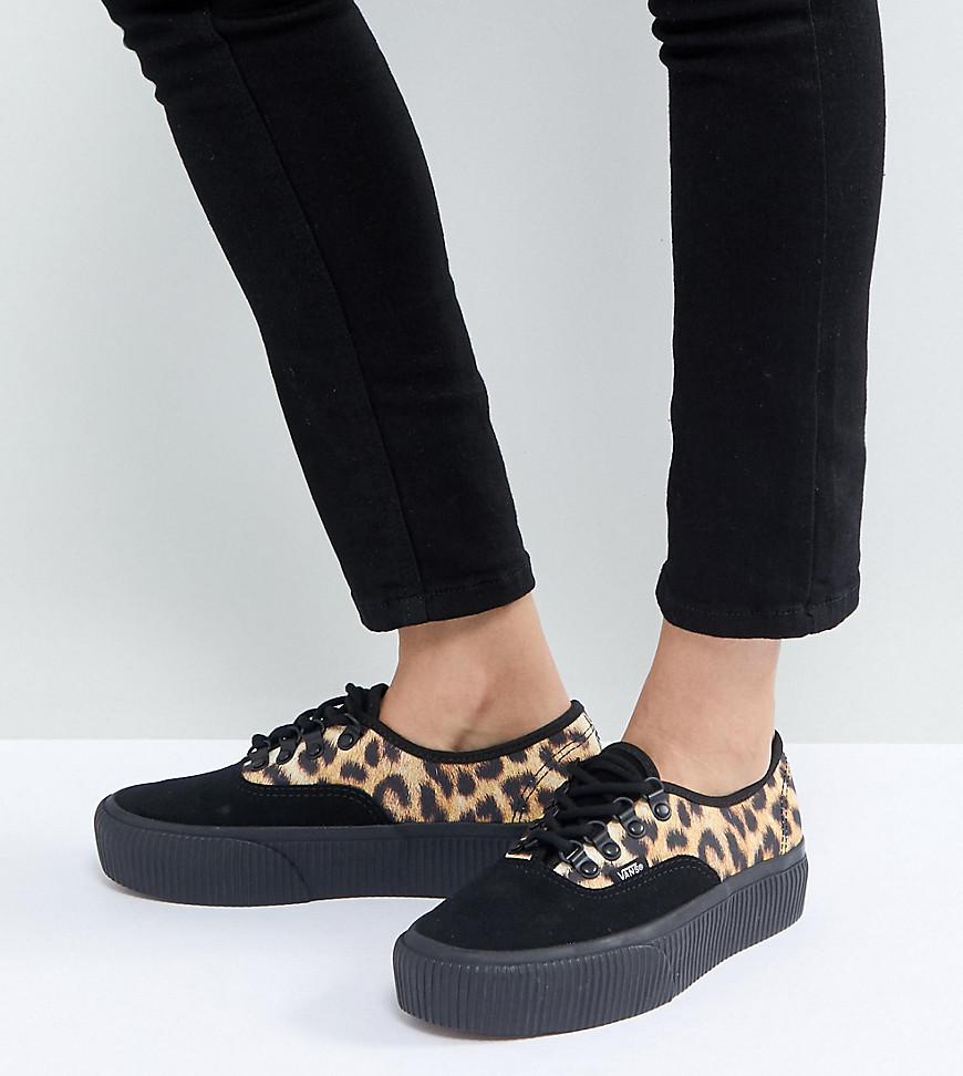 vans authentic embossed platform 2.0 sneaker